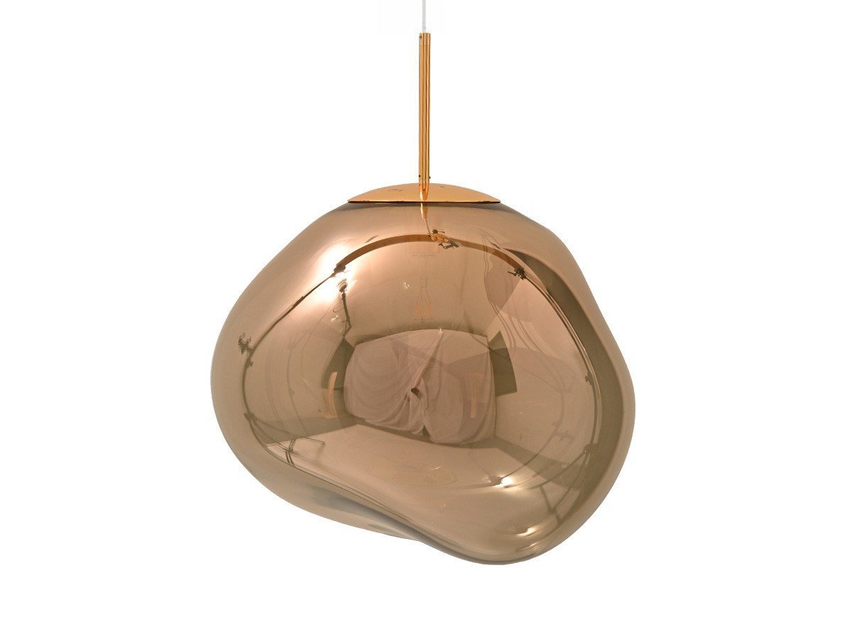 【トム ディクソン/Tom Dixon / GOODS】のMelt Pendant 50 Classic / メルト ペンダントライト 50 クラシック インテリア・キッズ・メンズ・レディースファッション・服の通販 founy(ファニー) 　送料無料　Free Shipping　ガラス　Glass, Glassware　クラシック　Classic, Timeless Style　ハンド　Hand, Handmade　フロント　Front, Front Design　ホーム・キャンプ・アウトドア・お取り寄せ　Home Living / Home & Lifestyle / Camping Gear / Outdoor Camping　家具・インテリア　Home Furniture & Interior. Stylish & Functional Living Spaces　ライト・照明　Lamps & Lighting Fixtures　ペンダントライト・吊り下げ照明　Pendant Light / Hanging Light Fixture　ブロンズ(消灯時)|ID: prp329100004940199 ipo3291000000037074257