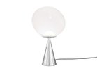 【トム ディクソン/Tom Dixon / GOODS】のMelt Cone Fat Table / メルト コーンファット テーブルライト シェードオパール、ベースシルバー|ID: prp329100004940227 ipo3291000000037074494