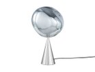 【トム ディクソン/Tom Dixon / GOODS】のMelt Cone Fat Table / メルト コーンファット テーブルライト シェードクローム、ベースシルバー(消灯時)|ID: prp329100004940227 ipo3291000000037074508