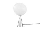【トム ディクソン/Tom Dixon / GOODS】のMelt Cone Fat Table / メルト コーンファット テーブルライト シェードオパール、ベースシルバー(消灯時)|ID: prp329100004940227 ipo3291000000037074509