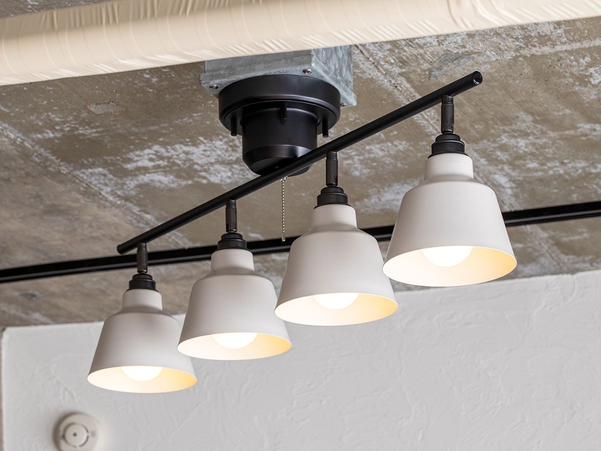 【フライミーパーラー/FLYMEe Parlor / GOODS】のCeiling Light / シーリングライト #105498 インテリア・キッズ・メンズ・レディースファッション・服の通販 founy(ファニー) 　バランス　Balance, Style Balance　メタリック　Metallic, Shiny Finish　リラックス　Relax, Relaxed Fit　送料無料　Free Shipping　ホーム・キャンプ・アウトドア・お取り寄せ　Home Living / Home & Lifestyle / Camping Gear / Outdoor Camping　家具・インテリア　Home Furniture & Interior. Stylish & Functional Living Spaces　ライト・照明　Lamps & Lighting Fixtures　シーリングライト・天井照明　Ceiling Light / Flush Mount Light　本体ブラック、シェードホワイト|ID: prp329100004940237 ipo3291000000037074642