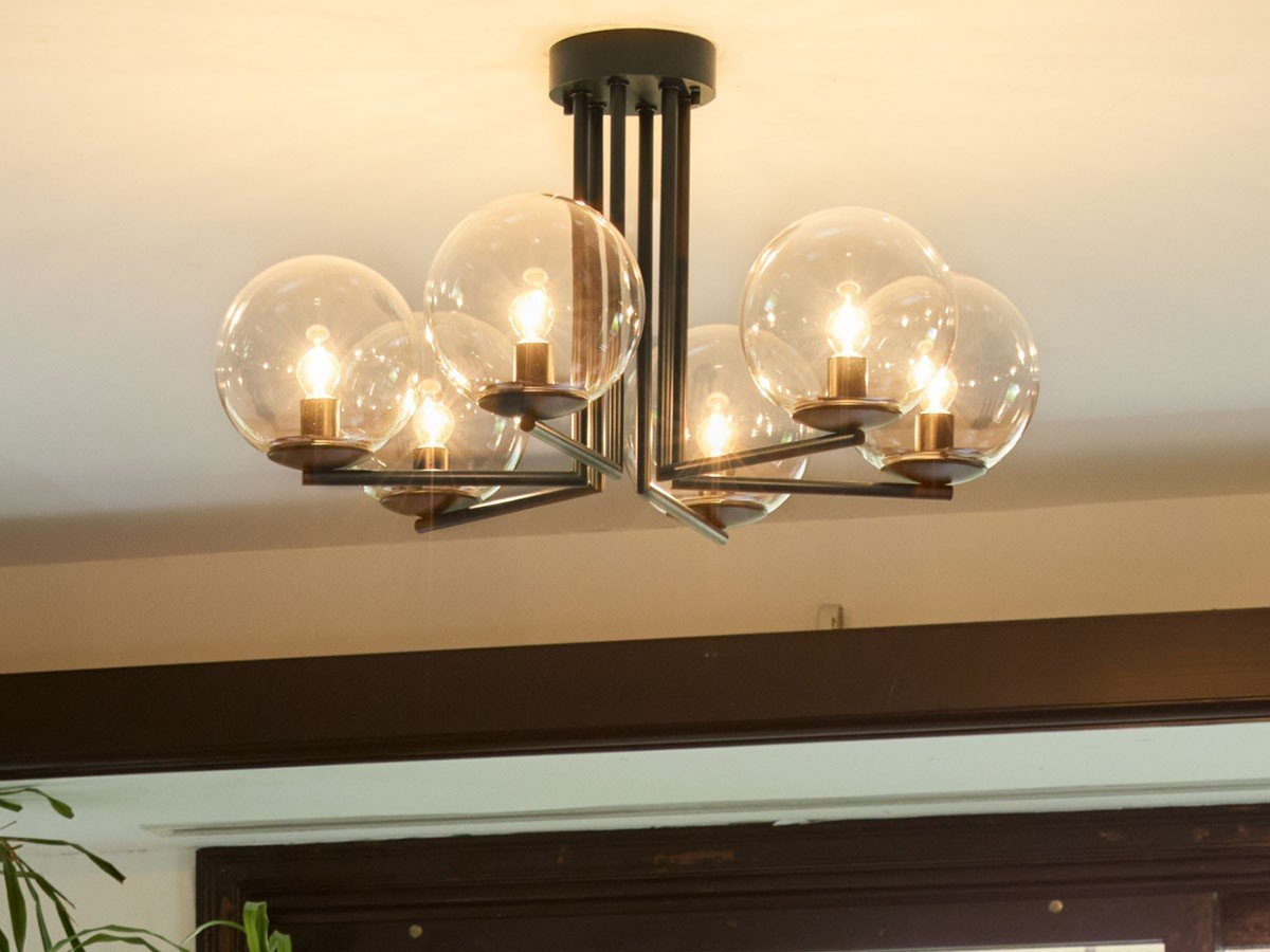 【スミカ/SUMICA / GOODS】のGRAPE 170 / グレープ 170 シーリングライト 6灯 人気、トレンドファッション・服の通販 founy(ファニー) 　送料無料　Free Shipping　エレガント 上品　Elegant　ガラス　Glass, Glassware　シンプル　Simple, Minimal　ホーム・キャンプ・アウトドア・お取り寄せ　Home Living / Home & Lifestyle / Camping Gear / Outdoor Camping　家具・インテリア　Home Furniture & Interior. Stylish & Functional Living Spaces　ライト・照明　Lamps & Lighting Fixtures　シーリングライト・天井照明　Ceiling Light / Flush Mount Light　ホーム・キャンプ・アウトドア・お取り寄せ　Home Living / Home & Lifestyle / Camping Gear / Outdoor Camping　家具・インテリア　Home Furniture & Interior. Stylish & Functional Living Spaces　ライト・照明　Lamps & Lighting Fixtures　シャンデリア・クリスタル照明　Chandelier / Crystal Ceiling Light　 other-1|ID: prp329100004940341 ipo3291000000037075680