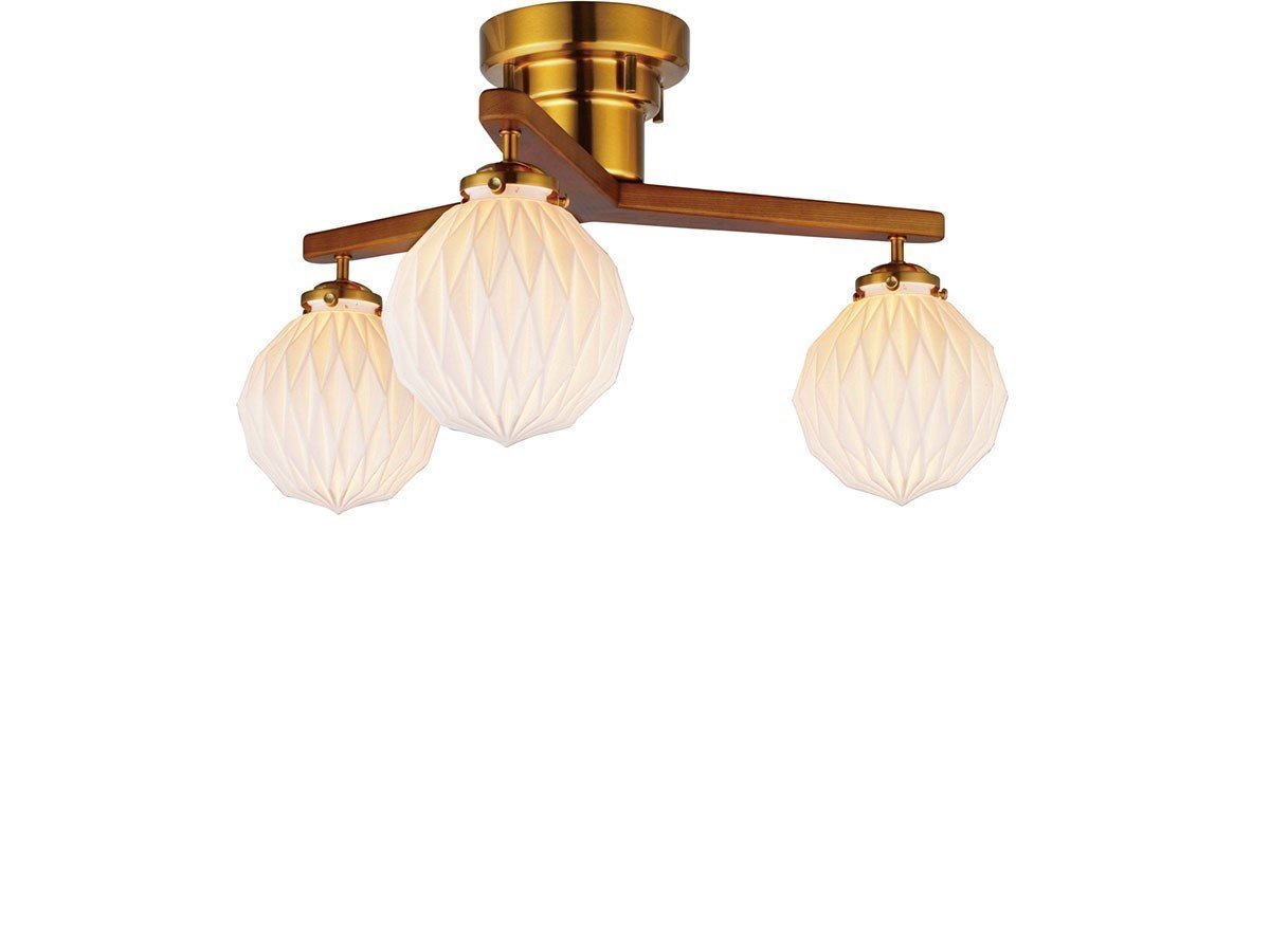 【フライミーパーラー/FLYMEe Parlor / GOODS】のCeiling Light / シーリングライト #111016 インテリア・キッズ・メンズ・レディースファッション・服の通販 founy(ファニー) 　送料無料　Free Shipping　ウッド　Wooden Design　ガラス　Glass, Glassware　ホーム・キャンプ・アウトドア・お取り寄せ　Home Living / Home & Lifestyle / Camping Gear / Outdoor Camping　家具・インテリア　Home Furniture & Interior. Stylish & Functional Living Spaces　ライト・照明　Lamps & Lighting Fixtures　シーリングライト・天井照明　Ceiling Light / Flush Mount Light　ホワイト|ID: prp329100004940353 ipo3291000000037075787