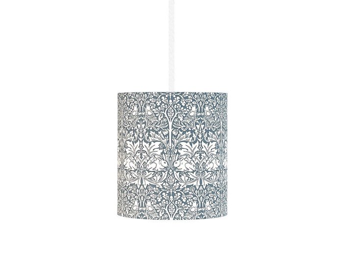 【フライミー ブラン/FLYMEe Blanc / GOODS】のPendant Light brother rabbit / ペンダントライト(ウィリアムモリス - ブラザーラビット) インテリア・キッズ・メンズ・レディースファッション・服の通販 founy(ファウニー) https://founy.com/ 送料無料 Free Shipping イタリア Italy インディゴ Indigo Denim エレガント 上品 Elegant シルク Silk, 100% Silk シンプル Simple, Minimal テーブル Table, Dining Table プリント Print, Printed Pattern モダン Modern, Contemporary ホーム・キャンプ・アウトドア・お取り寄せ Home Living / Home & Lifestyle / Camping Gear / Outdoor Camping 家具・インテリア Home Furniture & Interior. Stylish & Functional Living Spaces ライト・照明 Lamps & Lighting Fixtures ペンダントライト・吊り下げ照明 Pendant Light / Hanging Light Fixture |ID: prp329100004940410 ipo3291000000037076289