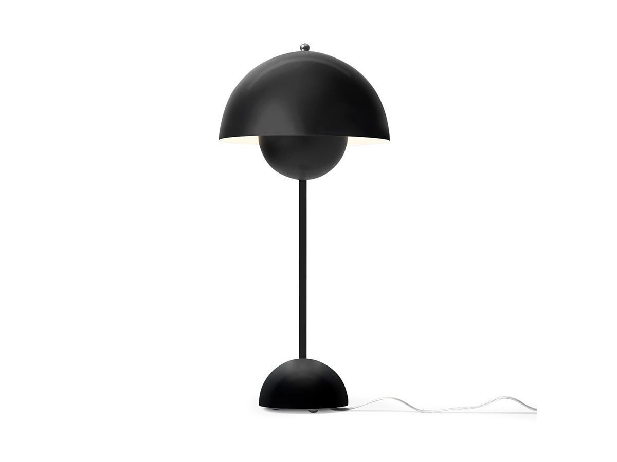 【アンドトラディション/&Tradition / GOODS】のFlowerpot Table VP3 / フラワーポット テーブルランプ VP3 インテリア・キッズ・メンズ・レディースファッション・服の通販 founy(ファニー) 　送料無料　Free Shipping　テーブル　Table, Dining Table　フラワー　Flower, Floral　ホーム・キャンプ・アウトドア・お取り寄せ　Home Living / Home & Lifestyle / Camping Gear / Outdoor Camping　家具・インテリア　Home Furniture & Interior. Stylish & Functional Living Spaces　ライト・照明　Lamps & Lighting Fixtures　マットブラック|ID: prp329100004940455 ipo3291000000037076660