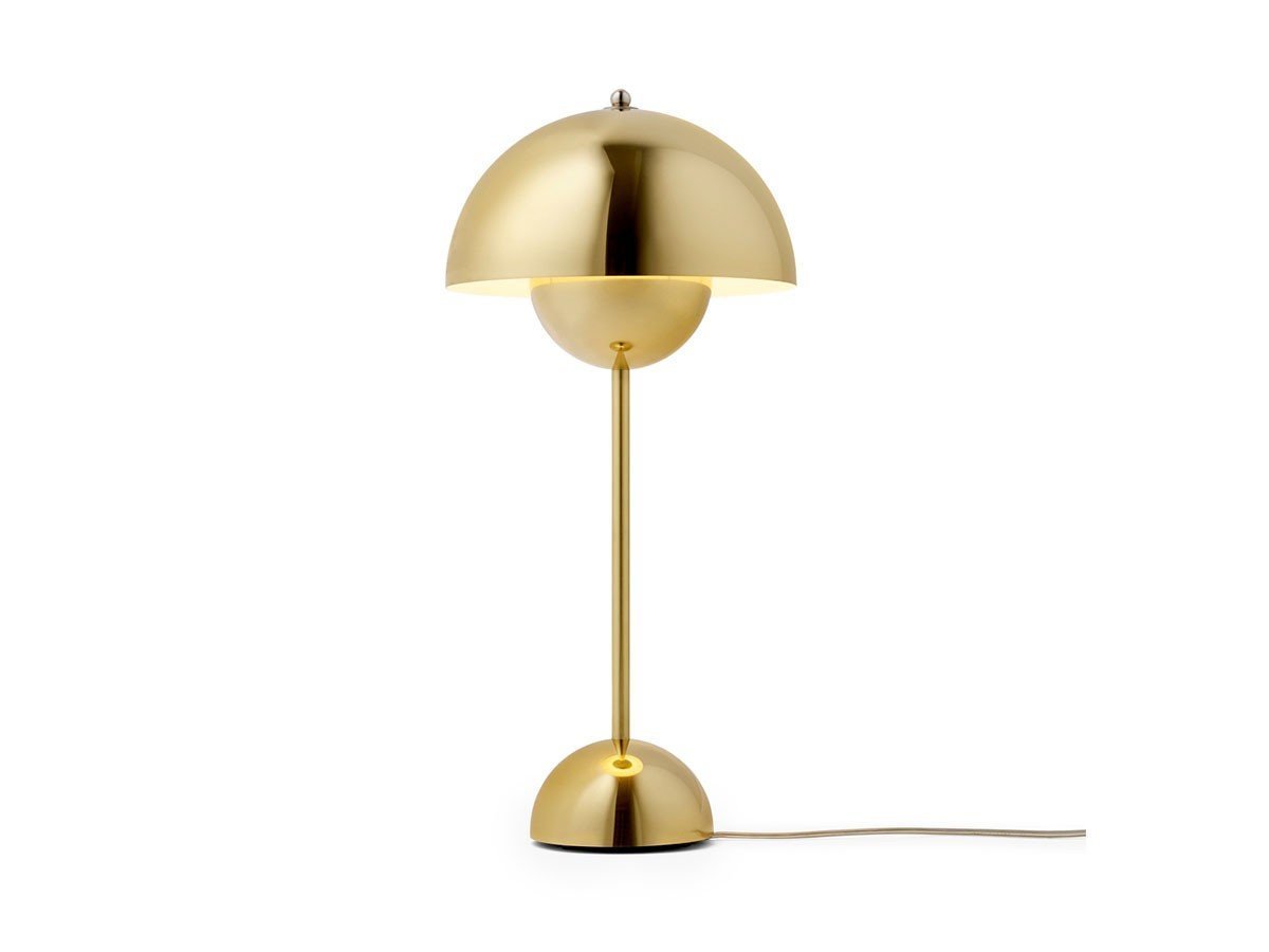 【アンドトラディション/&Tradition / GOODS】のFlowerpot Table VP3 / フラワーポット テーブルランプ VP3 インテリア・キッズ・メンズ・レディースファッション・服の通販 founy(ファニー) 　送料無料　Free Shipping　テーブル　Table, Dining Table　フラワー　Flower, Floral　ホーム・キャンプ・アウトドア・お取り寄せ　Home Living / Home & Lifestyle / Camping Gear / Outdoor Camping　家具・インテリア　Home Furniture & Interior. Stylish & Functional Living Spaces　ライト・照明　Lamps & Lighting Fixtures　ブラスプレイテッド|ID: prp329100004940455 ipo3291000000037076672