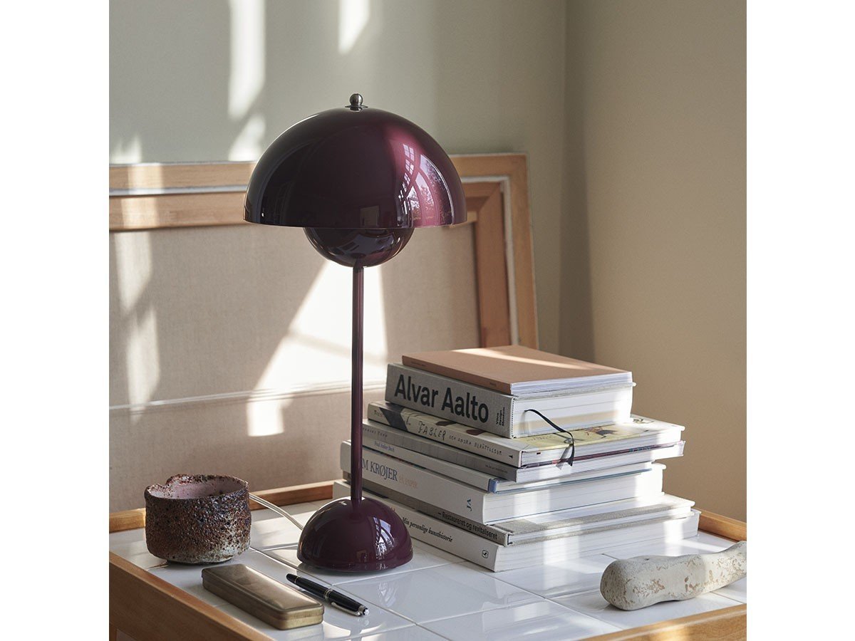 【アンドトラディション/&Tradition / GOODS】のFlowerpot Table VP3 / フラワーポット テーブルランプ VP3 インテリア・キッズ・メンズ・レディースファッション・服の通販 founy(ファニー) 　送料無料　Free Shipping　テーブル　Table, Dining Table　フラワー　Flower, Floral　ホーム・キャンプ・アウトドア・お取り寄せ　Home Living / Home & Lifestyle / Camping Gear / Outdoor Camping　家具・インテリア　Home Furniture & Interior. Stylish & Functional Living Spaces　ライト・照明　Lamps & Lighting Fixtures　ダークプラム|ID: prp329100004940455 ipo3291000000037076683