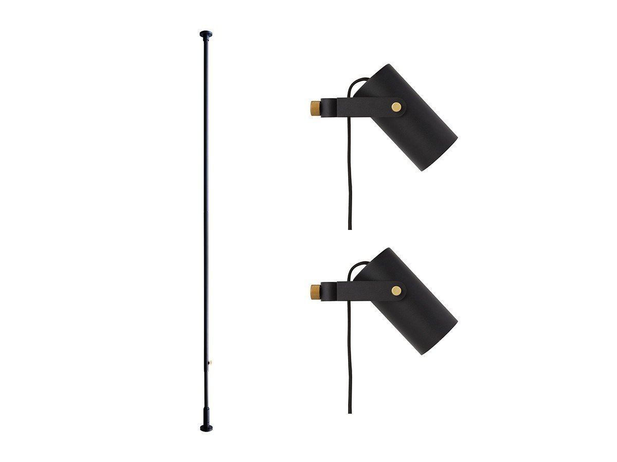 【ドロー ア ライン/DRAW A LINE / GOODS】のDouble Spot Floorlight Set / ダブルスポット フロアライト セット インテリア・キッズ・メンズ・レディースファッション・服の通販 founy(ファニー) 　アクセサリー　Fashion Accessories　送料無料　Free Shipping　ホーム・キャンプ・アウトドア・お取り寄せ　Home Living / Home & Lifestyle / Camping Gear / Outdoor Camping　家具・インテリア　Home Furniture & Interior. Stylish & Functional Living Spaces　ライト・照明　Lamps & Lighting Fixtures　フロアランプ・スタンドライト　Floor Lamp / Standing Lamp　本商品はこちらのパーツがセットになっています(ブラック)セット内容:テンションロッド|ID: prp329100004940482 ipo3291000000037076931