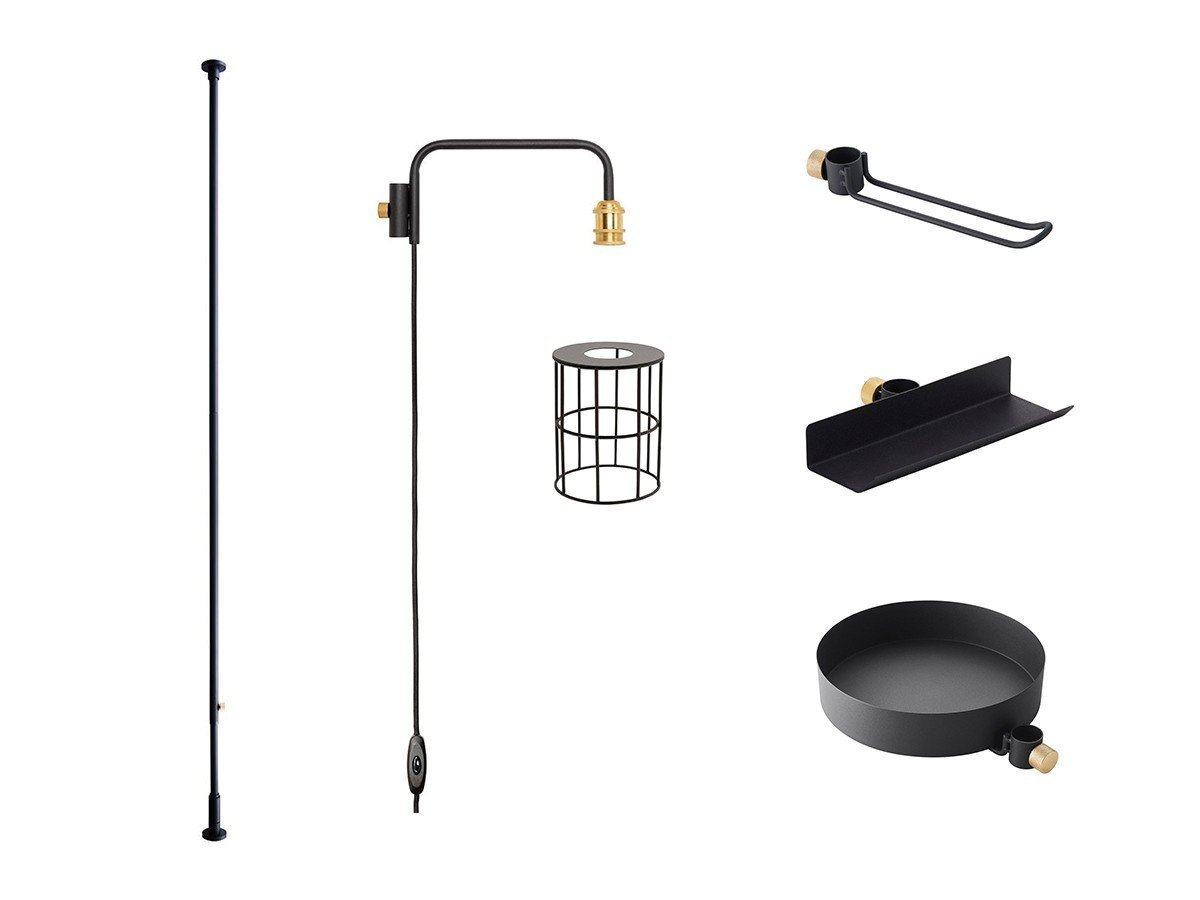 【ドロー ア ライン/DRAW A LINE / GOODS】のLighting Planter Rack Set / てらすプランターラック セット インテリア・キッズ・メンズ・レディースファッション・服の通販 founy(ファニー) 　アクセサリー　Fashion Accessories　スタンド　Stand Collar, Upright Stand　雑誌　Magazine, Fashion Magazine　テーブル　Table, Dining Table　マグネット　Magnet, Magnetic Closure　送料無料　Free Shipping　ホーム・キャンプ・アウトドア・お取り寄せ　Home Living / Home & Lifestyle / Camping Gear / Outdoor Camping　家具・インテリア　Home Furniture & Interior. Stylish & Functional Living Spaces　テーブル　Dining, Coffee & Side Tables　サイドテーブル・ナイトテーブル　Side & End Tables　ホーム・キャンプ・アウトドア・お取り寄せ　Home Living / Home & Lifestyle / Camping Gear / Outdoor Camping　家具・インテリア　Home Furniture & Interior. Stylish & Functional Living Spaces　ライト・照明　Lamps & Lighting Fixtures　フロアランプ・スタンドライト　Floor Lamp / Standing Lamp　本商品はこちらのパーツがセットになっています(ブラック)セット内容:テンションロッド|ID: prp329100004940484 ipo3291000000037076940