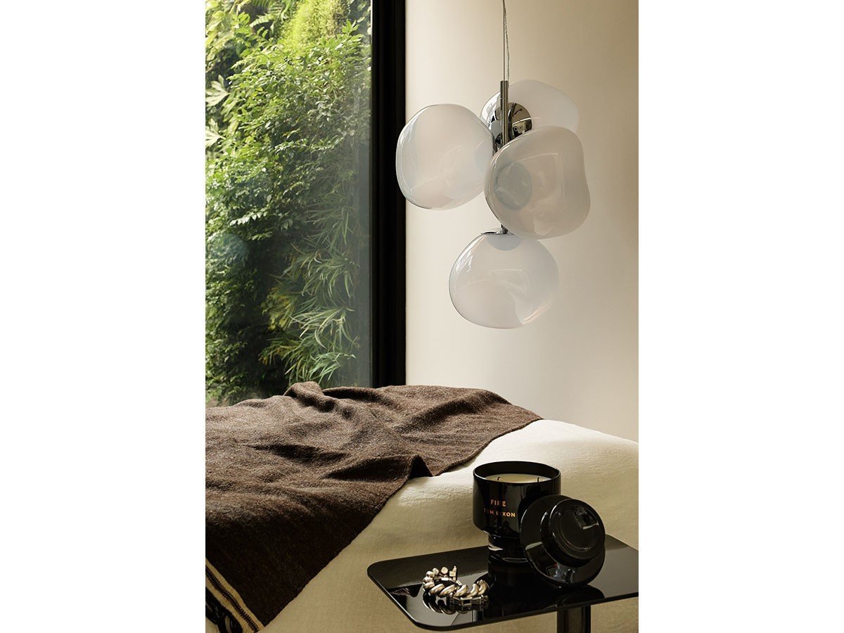 【トム ディクソン/Tom Dixon / GOODS】のMelt Mini Chandelier / メルト ミニ シャンデリア インテリア・キッズ・メンズ・レディースファッション・服の通販 founy(ファニー) 　送料無料　Free Shipping　ガラス　Glass, Glassware　コレクション　Collection, Seasonal Line　コンパクト　Compact, Small Size　ハンド　Hand, Handmade　ホーム・キャンプ・アウトドア・お取り寄せ　Home Living / Home & Lifestyle / Camping Gear / Outdoor Camping　家具・インテリア　Home Furniture & Interior. Stylish & Functional Living Spaces　ライト・照明　Lamps & Lighting Fixtures　シャンデリア・クリスタル照明　Chandelier / Crystal Ceiling Light　参考イメージ|ID: prp329100004940488 ipo3291000000037076984