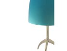 【フォスカリーニ/FOSCARINI / GOODS】のLumiere Table / ルミエール テーブル シェードターコイズ、本体シャンパン|ID: prp329100004940523 ipo3291000000037077355