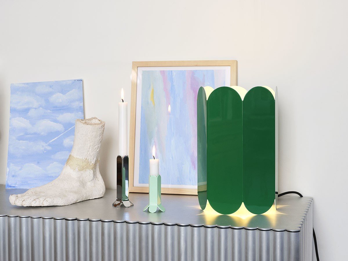 【ヘイ/HAY / GOODS】のARCS SHADE + CORD SET TABLE / アークス シェード + テーブルコードセット インテリア・キッズ・メンズ・レディースファッション・服の通販 founy(ファニー) 　シンプル　Simple, Minimal　スカラップ　Scallop, Scalloped Edge　テーブル　Table, Dining Table　パターン　Pattern, Design Print　フォルム　Silhouette, Form　送料無料　Free Shipping　ホーム・キャンプ・アウトドア・お取り寄せ　Home Living / Home & Lifestyle / Camping Gear / Outdoor Camping　家具・インテリア　Home Furniture & Interior. Stylish & Functional Living Spaces　ライト・照明　Lamps & Lighting Fixtures　シーグリーン|ID: prp329100004940530 ipo3291000000037077453