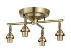 【フライミー ファクトリー/FLYMEe Factory / GOODS】のCUSTOM SERIES 4 Cross Ceiling Lamp × Emission Steel / カスタムシリーズ 4灯クロスシーリングランプ × スチール(エミッション) 人気、トレンドファッション・服の通販 founy(ファニー) 送料無料 Free Shipping おすすめ Recommended / Our Picks クラシカル Classical, Vintage-Inspired ホーム・キャンプ・アウトドア・お取り寄せ Home Living / Home & Lifestyle / Camping Gear / Outdoor Camping 家具・インテリア Home Furniture & Interior. Stylish & Functional Living Spaces ライト・照明 Lamps & Lighting Fixtures シーリングライト・天井照明 Ceiling Light / Flush Mount Light thumbnail 器具本体:ゴールド|ID: prp329100004940580 ipo3291000000037077809