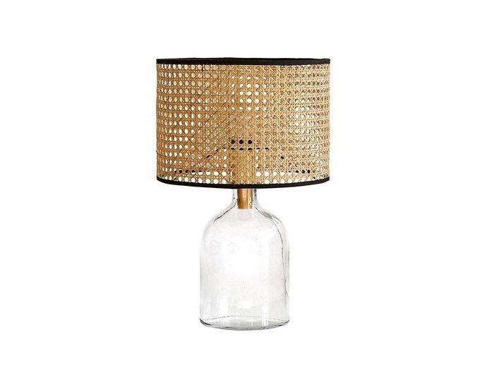 【タイムレスコンフォート/TIMELESS COMFORT / GOODS】のHEMMING GLASS TABLE LAMP / ヘミンググラス テーブルランプ インテリア・キッズ・メンズ・レディースファッション・服の通販 founy(ファウニー) https://founy.com/ 送料無料 Free Shipping ガラス Glass, Glassware シンプル Simple, Minimal テーブル Table, Dining Table ラタン Rattan, Woven Rattan ホーム・キャンプ・アウトドア・お取り寄せ Home Living / Home & Lifestyle / Camping Gear / Outdoor Camping 家具・インテリア Home Furniture & Interior. Stylish & Functional Living Spaces ライト・照明 Lamps & Lighting Fixtures |ID: prp329100004940671 ipo3291000000037078557