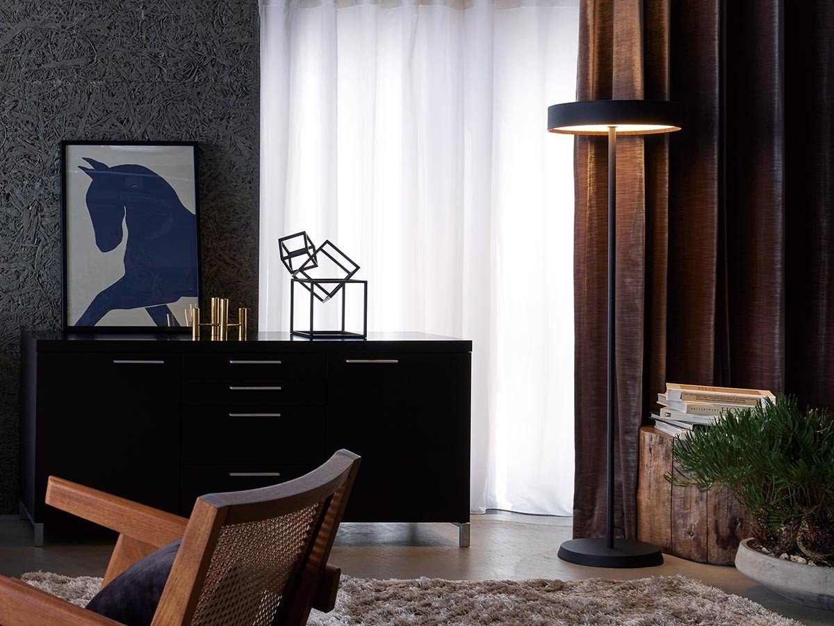 【フライミー ノワール/FLYMEe Noir / GOODS】のLED Floor Lamp / LED フロアランプ #116825 人気、トレンドファッション・服の通販 founy(ファニー) 　送料無料　Free Shipping　ウッド　Wooden Design　シンプル　Simple, Minimal　切替　Switching, Contrast Panel　ホーム・キャンプ・アウトドア・お取り寄せ　Home Living / Home & Lifestyle / Camping Gear / Outdoor Camping　家具・インテリア　Home Furniture & Interior. Stylish & Functional Living Spaces　ライト・照明　Lamps & Lighting Fixtures　フロアランプ・スタンドライト　Floor Lamp / Standing Lamp　 other-1|ID: prp329100004940703 ipo3291000000037078768