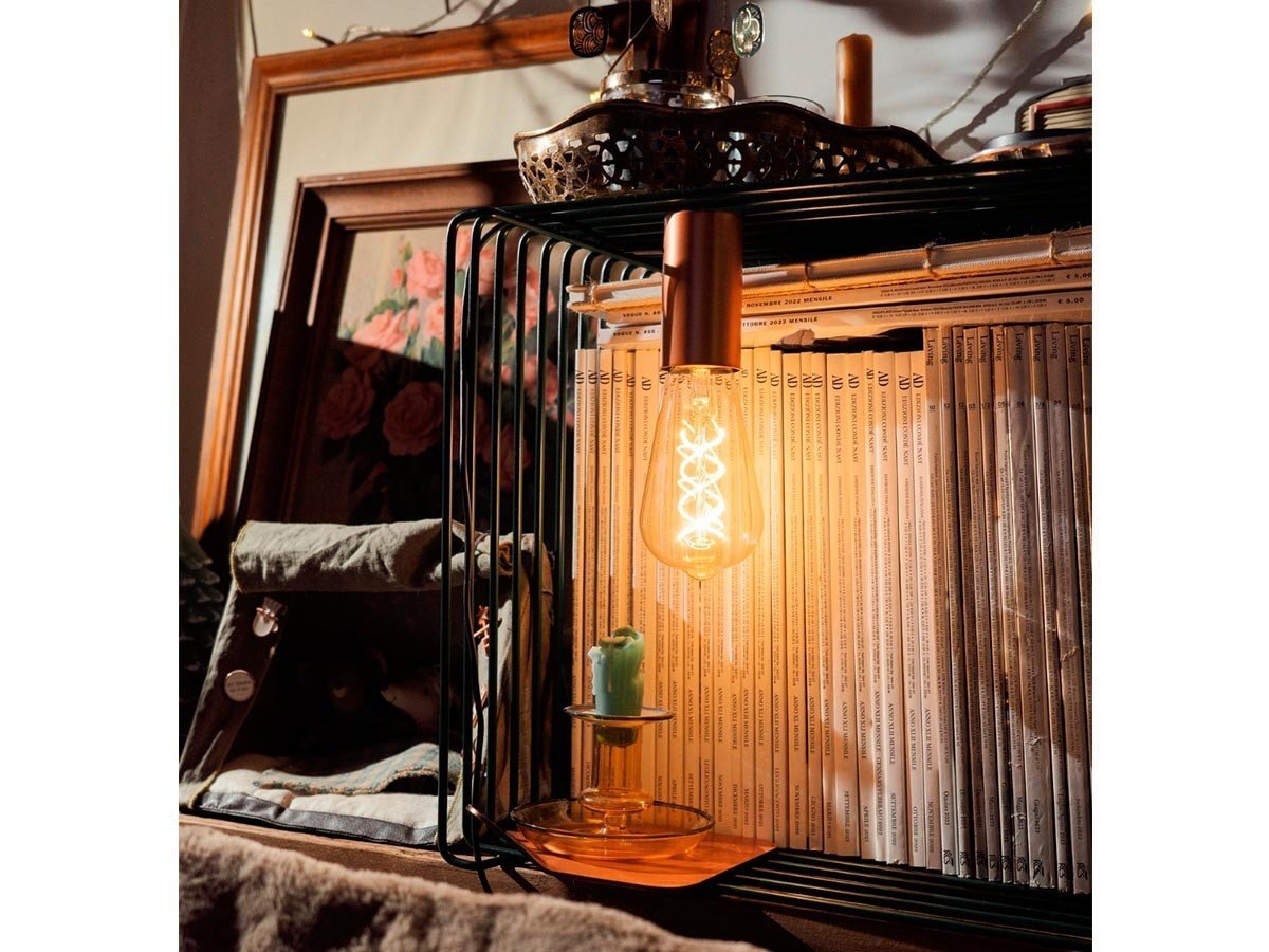 【クリエイティブケーブル/Creative Cables / GOODS】のSI! Gift / スィ! ギフト + ST64 エジソンライトバルブ インテリア・キッズ・メンズ・レディースファッション・服の通販 founy(ファニー) 　ヴィンテージ　Vintage Style　ガラス　Glass, Glassware　シンプル　Simple, Minimal　テーブル　Table, Dining Table　ボックス　Boxy, Box Shape　マグネット　Magnet, Magnetic Closure　モバイル　Mobile, Smartphone　リラックス　Relax, Relaxed Fit　ギフト プレゼント　Gift / Present　ホーム・キャンプ・アウトドア・お取り寄せ　Home Living / Home & Lifestyle / Camping Gear / Outdoor Camping　家具・インテリア　Home Furniture & Interior. Stylish & Functional Living Spaces　ライト・照明　Lamps & Lighting Fixtures　参考イメージ|ID: prp329100004940706 ipo3291000000037078792