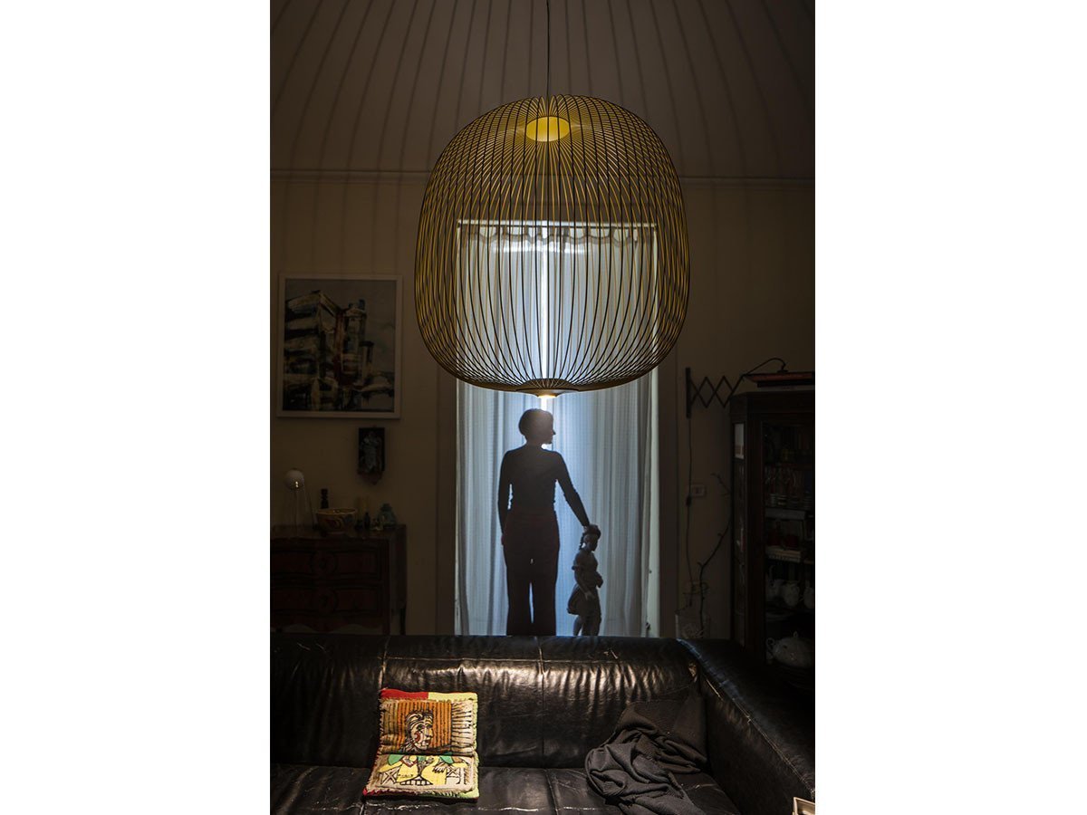 【フォスカリーニ/FOSCARINI / GOODS】のSpokes 2 Midi Pendant / スポークス 2 ミディ ペンダント インテリア・キッズ・メンズ・レディースファッション・服の通販 founy(ファニー) 　送料無料　Free Shipping　シンプル　Simple, Minimal　フォルム　Silhouette, Form　メタル　Metal, Metal Parts　ホーム・キャンプ・アウトドア・お取り寄せ　Home Living / Home & Lifestyle / Camping Gear / Outdoor Camping　家具・インテリア　Home Furniture & Interior. Stylish & Functional Living Spaces　ライト・照明　Lamps & Lighting Fixtures　ペンダントライト・吊り下げ照明　Pendant Light / Hanging Light Fixture　参考イメージ|ID: prp329100004940744 ipo3291000000037079074