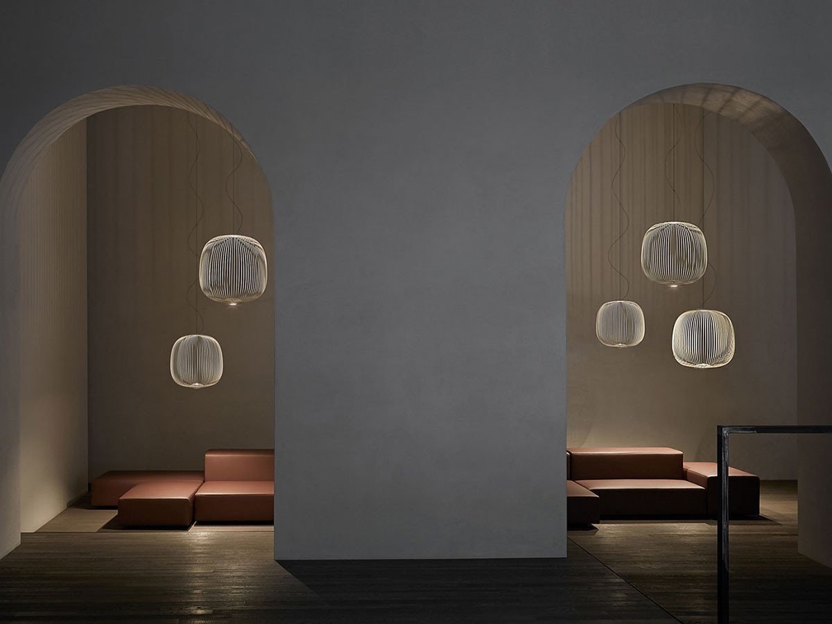 【フォスカリーニ/FOSCARINI / GOODS】のSpokes 2 Midi Pendant / スポークス 2 ミディ ペンダント インテリア・キッズ・メンズ・レディースファッション・服の通販 founy(ファニー) 　送料無料　Free Shipping　シンプル　Simple, Minimal　フォルム　Silhouette, Form　メタル　Metal, Metal Parts　ホーム・キャンプ・アウトドア・お取り寄せ　Home Living / Home & Lifestyle / Camping Gear / Outdoor Camping　家具・インテリア　Home Furniture & Interior. Stylish & Functional Living Spaces　ライト・照明　Lamps & Lighting Fixtures　ペンダントライト・吊り下げ照明　Pendant Light / Hanging Light Fixture　参考イメージ|ID: prp329100004940744 ipo3291000000037079077