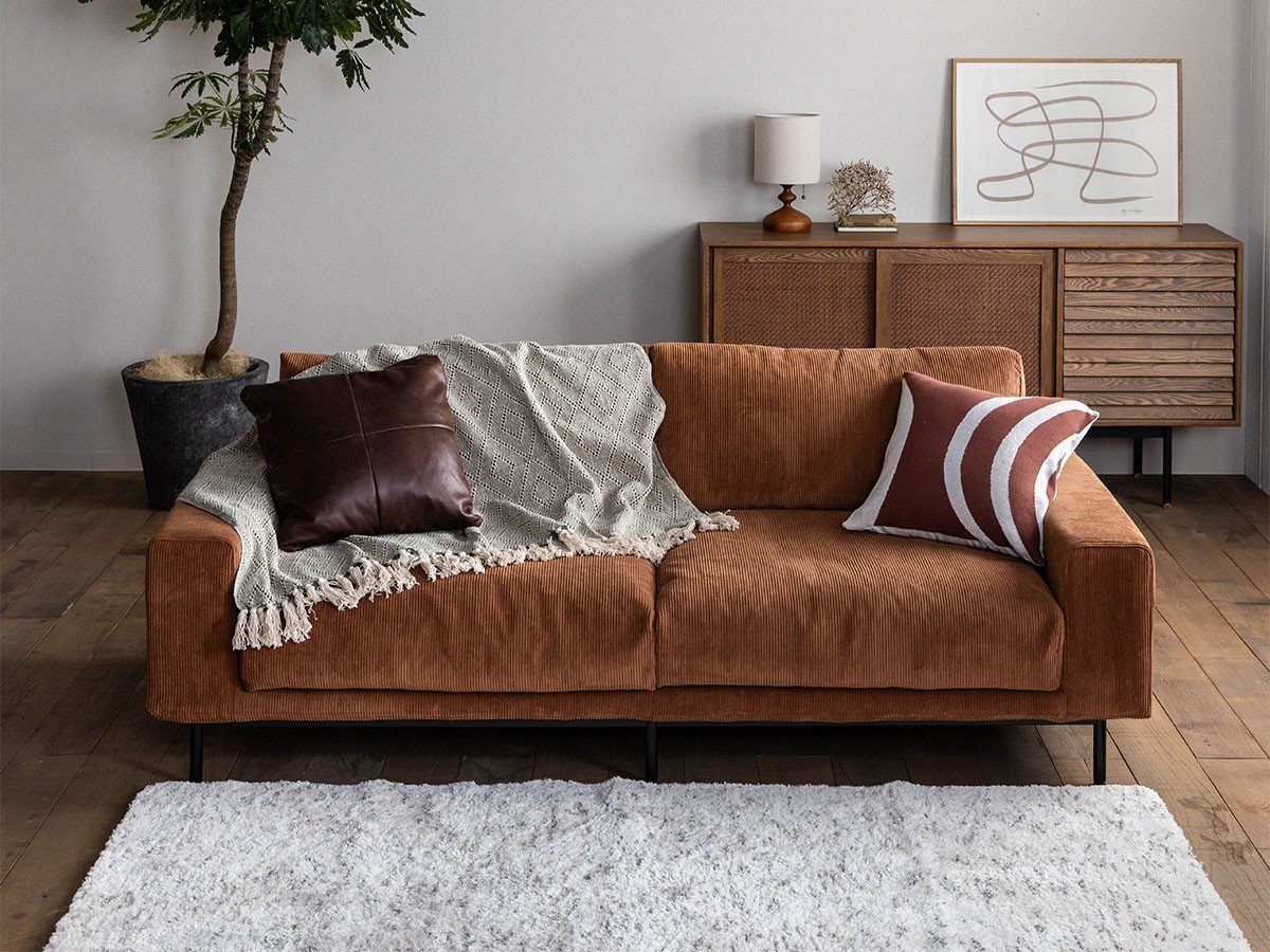 【クラッシュゲート/CRASH GATE / GOODS】のPLUTO SOFA / プルート 2.5人掛けソファ(コーデュロイ) インテリア・キッズ・メンズ・レディースファッション・服の通販 founy(ファニー) 　コーデュロイ　Corduroy, Cord Fabric　テーブル　Table, Dining Table　フェザー　Feather, Feather Detail　エレガント 上品　Elegant　ホーム・キャンプ・アウトドア・お取り寄せ　Home Living / Home & Lifestyle / Camping Gear / Outdoor Camping　家具・インテリア　Home Furniture & Interior. Stylish & Functional Living Spaces　ソファー　Couches & Sofas　参考イメージ|ID: prp329100004940754 ipo3291000000037079172