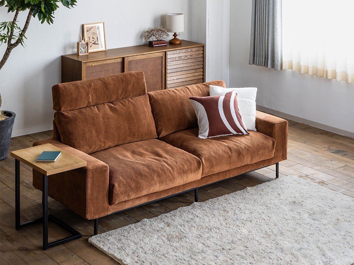 【クラッシュゲート/CRASH GATE / GOODS】のPLUTO SOFA / プルート 2.5人掛けソファ(コーデュロイ) インテリア・キッズ・メンズ・レディースファッション・服の通販 founy(ファニー) 　コーデュロイ　Corduroy, Cord Fabric　テーブル　Table, Dining Table　フェザー　Feather, Feather Detail　エレガント 上品　Elegant　ホーム・キャンプ・アウトドア・お取り寄せ　Home Living / Home & Lifestyle / Camping Gear / Outdoor Camping　家具・インテリア　Home Furniture & Interior. Stylish & Functional Living Spaces　ソファー　Couches & Sofas　参考イメージ|ID: prp329100004940754 ipo3291000000037079176