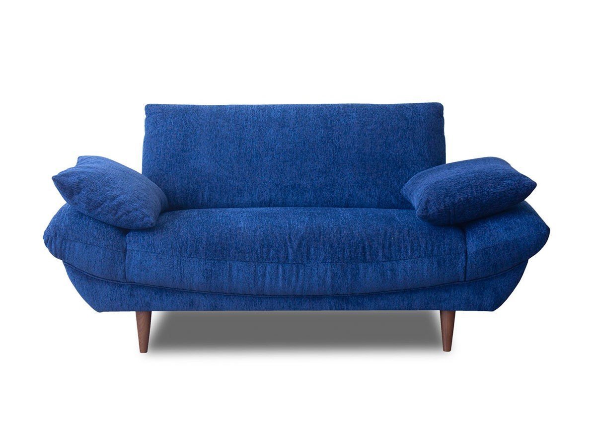 【フライミー ノワール/FLYMEe Noir / GOODS】のAubel Sofa / オーベル ソファ インテリア・キッズ・メンズ・レディースファッション・服の通販 founy(ファニー) 　クッション　Cushion, Throw Pillow　フィット　Fit, Slim Fit　ホーム・キャンプ・アウトドア・お取り寄せ　Home Living / Home & Lifestyle / Camping Gear / Outdoor Camping　家具・インテリア　Home Furniture & Interior. Stylish & Functional Living Spaces　ソファー　Couches & Sofas　張地:U2 ネイビーブルー(Xランク)、脚部:木脚(ブラウン)、サイズ:幅153cm|ID: prp329100004940755 ipo3291000000037079209