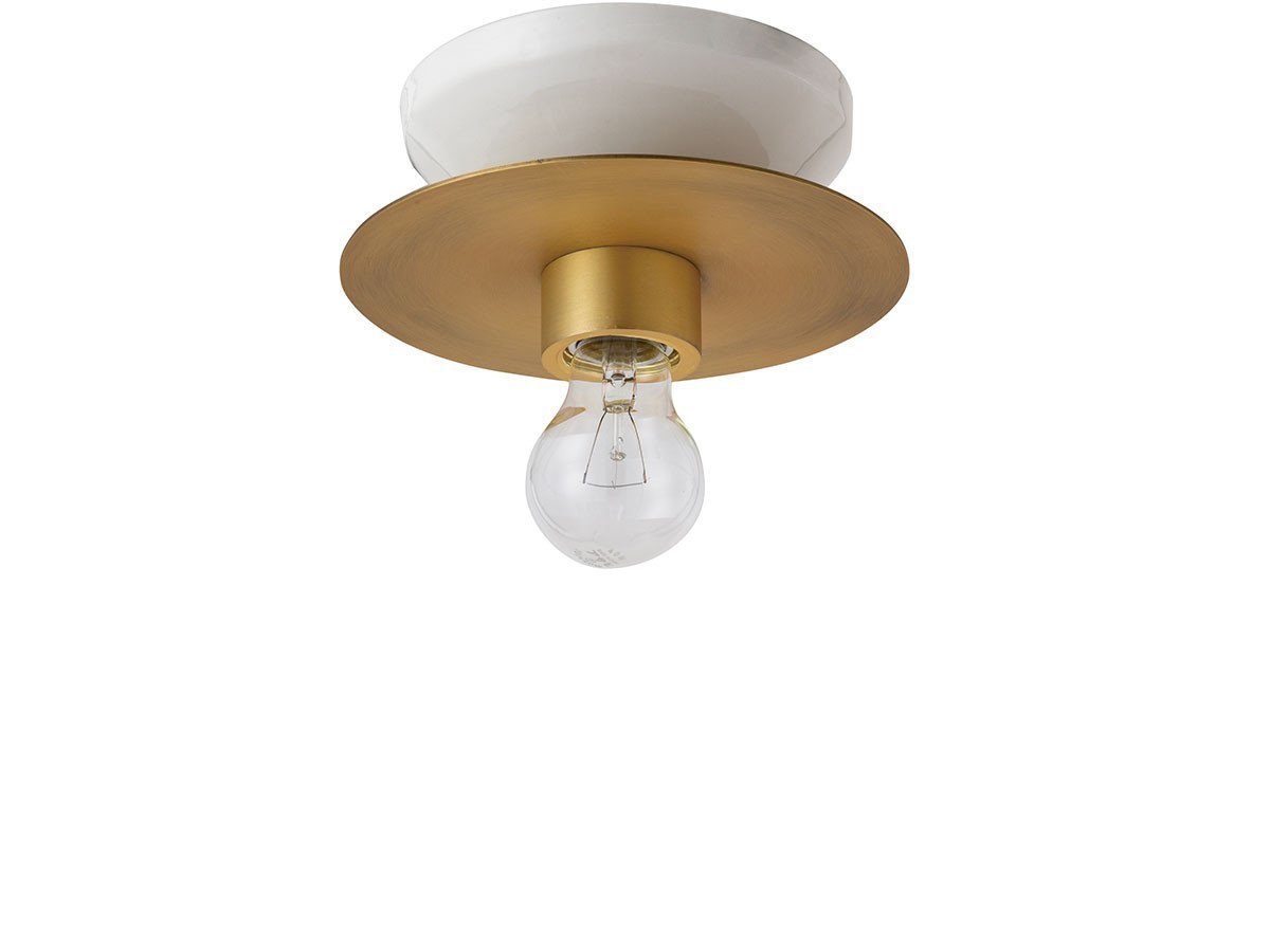 【ハモサ/HERMOSA / GOODS】のPICCOLA CEILING LAMP / ピッコラ シーリングランプ スチールシェード インテリア・キッズ・メンズ・レディースファッション・服の通販 founy(ファニー) 　送料無料　Free Shipping　シンプル　Simple, Minimal　フィット　Fit, Slim Fit　メタリック　Metallic, Shiny Finish　ホーム・キャンプ・アウトドア・お取り寄せ　Home Living / Home & Lifestyle / Camping Gear / Outdoor Camping　家具・インテリア　Home Furniture & Interior. Stylish & Functional Living Spaces　ライト・照明　Lamps & Lighting Fixtures　シーリングライト・天井照明　Ceiling Light / Flush Mount Light　ホワイト / ゴールド|ID: prp329100004940766 ipo3291000000037079373