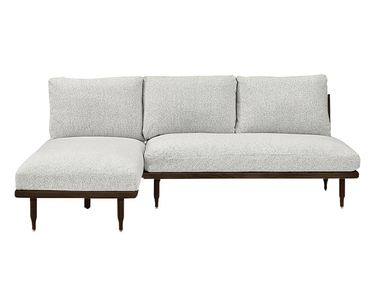 【エクリュクス/ecruxe / GOODS】のEPI COUCH SOFA / エピ カウチソファ(ウォールナット) インテリア・キッズ・メンズ・レディースファッション・服の通販 founy(ファニー) 　クッション　Cushion, Throw Pillow　コンパクト　Compact, Small Size　シリコン　Silicone, Silicone Material　台形　A-Line, Trapezoid Shape　フィット　Fit, Slim Fit　フェザー　Feather, Feather Detail　フォーム　Form　ペンシル　Pencil, Pencil Skirt　ラグジュアリー　Luxury, Elegant　送料無料　Free Shipping　ホーム・キャンプ・アウトドア・お取り寄せ　Home Living / Home & Lifestyle / Camping Gear / Outdoor Camping　家具・インテリア　Home Furniture & Interior. Stylish & Functional Living Spaces　ソファー　Couches & Sofas　カウチソファ・シェーズロング　Chaise Lounge Sofas　張地:ケイトミックスグレー|ID: prp329100004940863 ipo3291000000037080637