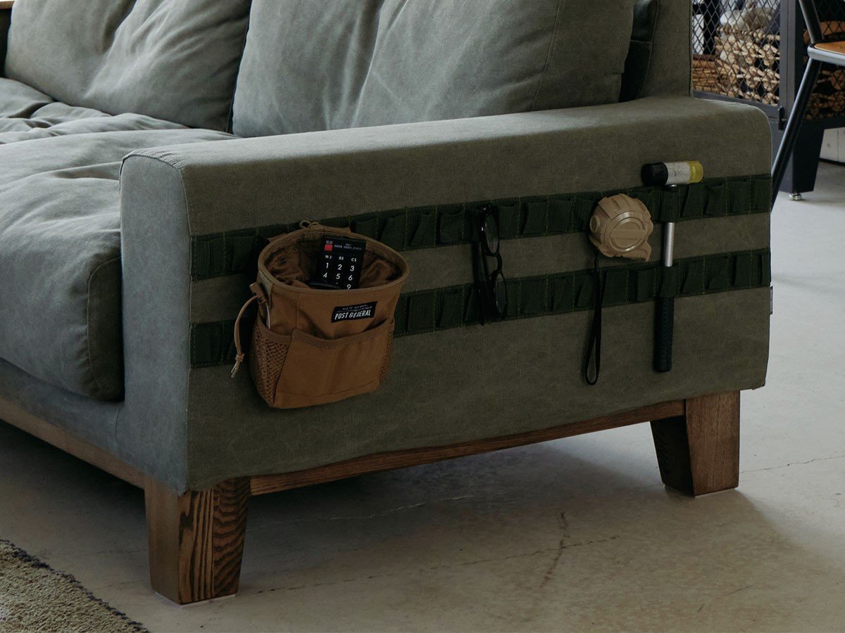 【クラッシュゲート/CRASH GATE / GOODS】のBARRETT SOFA / バレット 2.5人掛けソファ インテリア・キッズ・メンズ・レディースファッション・服の通販 founy(ファニー) 　キャンバス　Canvas, Canvas Fabric　クッション　Cushion, Throw Pillow　テーブル　Table, Dining Table　フェザー　Feather, Feather Detail　ポーチ　Pouch, Small Case　リラックス　Relax, Relaxed Fit　ルーズ　Loose, Oversized　ループ　Loop, Loop Knit　ホーム・キャンプ・アウトドア・お取り寄せ　Home Living / Home & Lifestyle / Camping Gear / Outdoor Camping　家具・インテリア　Home Furniture & Interior. Stylish & Functional Living Spaces　ソファー　Couches & Sofas　参考イメージ|ID: prp329100004940871 ipo3291000000037080701