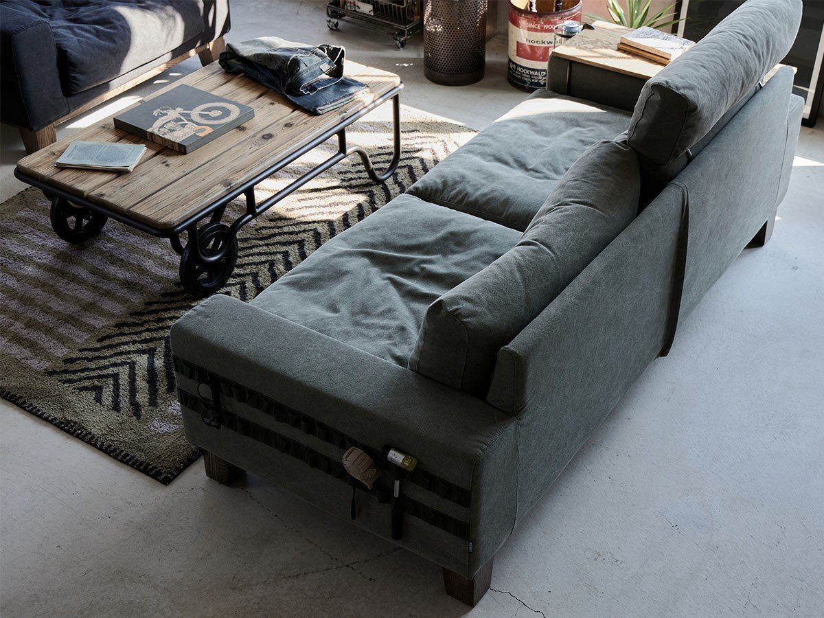 【クラッシュゲート/CRASH GATE / GOODS】のBARRETT SOFA / バレット 2.5人掛けソファ インテリア・キッズ・メンズ・レディースファッション・服の通販 founy(ファニー) 　キャンバス　Canvas, Canvas Fabric　クッション　Cushion, Throw Pillow　テーブル　Table, Dining Table　フェザー　Feather, Feather Detail　ポーチ　Pouch, Small Case　リラックス　Relax, Relaxed Fit　ルーズ　Loose, Oversized　ループ　Loop, Loop Knit　ホーム・キャンプ・アウトドア・お取り寄せ　Home Living / Home & Lifestyle / Camping Gear / Outdoor Camping　家具・インテリア　Home Furniture & Interior. Stylish & Functional Living Spaces　ソファー　Couches & Sofas　参考イメージ|ID: prp329100004940871 ipo3291000000037080713