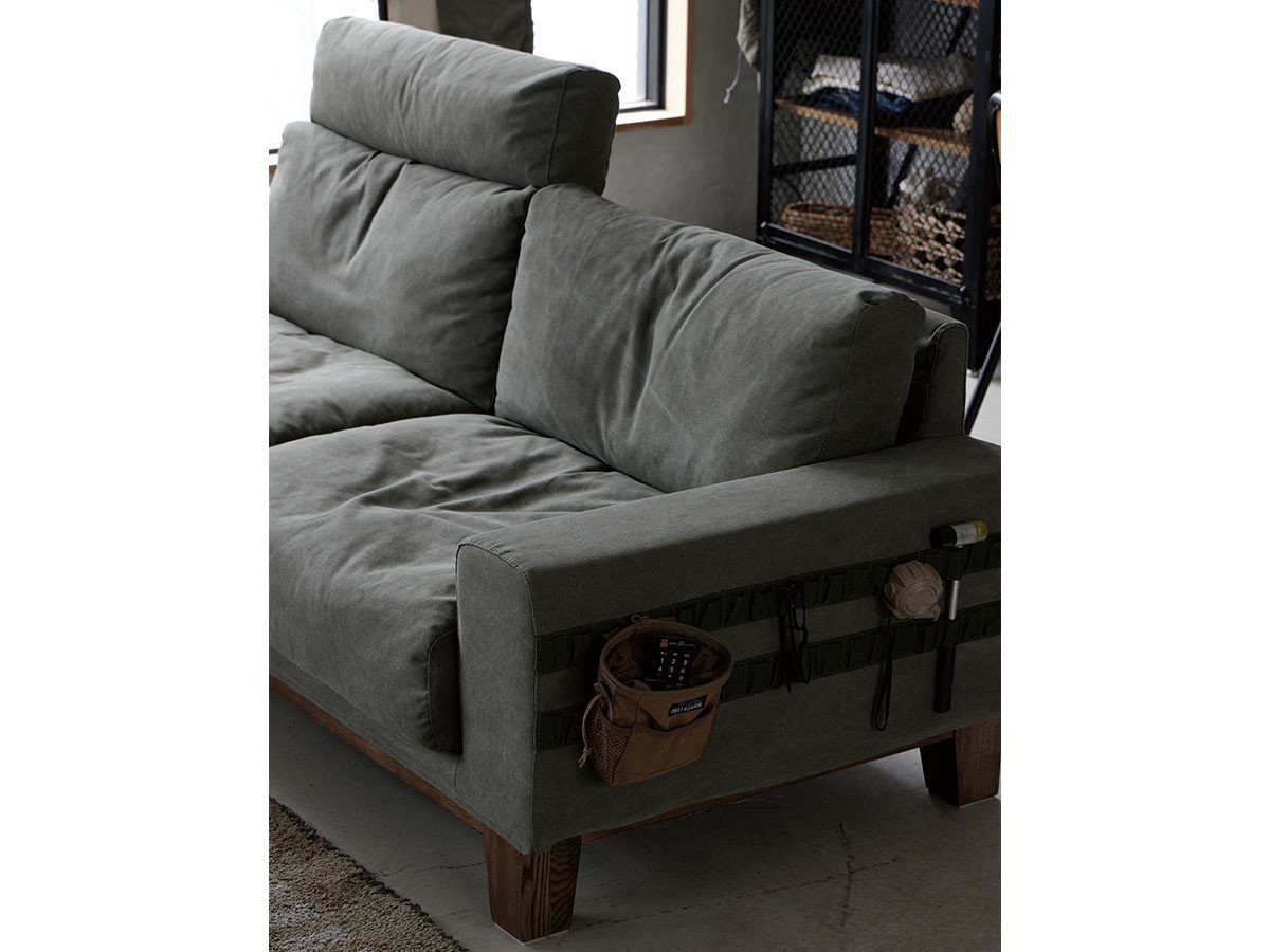 【クラッシュゲート/CRASH GATE / GOODS】のBARRETT SOFA / バレット 2.5人掛けソファ インテリア・キッズ・メンズ・レディースファッション・服の通販 founy(ファニー) 　キャンバス　Canvas, Canvas Fabric　クッション　Cushion, Throw Pillow　テーブル　Table, Dining Table　フェザー　Feather, Feather Detail　ポーチ　Pouch, Small Case　リラックス　Relax, Relaxed Fit　ルーズ　Loose, Oversized　ループ　Loop, Loop Knit　ホーム・キャンプ・アウトドア・お取り寄せ　Home Living / Home & Lifestyle / Camping Gear / Outdoor Camping　家具・インテリア　Home Furniture & Interior. Stylish & Functional Living Spaces　ソファー　Couches & Sofas　参考イメージ|ID: prp329100004940871 ipo3291000000037080715