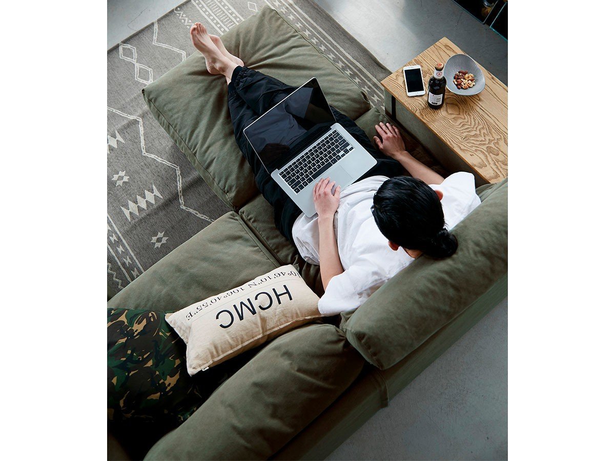 【クラッシュゲート/CRASH GATE / GOODS】のBARRETT SOFA / バレット 2.5人掛けソファ インテリア・キッズ・メンズ・レディースファッション・服の通販 founy(ファニー) 　キャンバス　Canvas, Canvas Fabric　クッション　Cushion, Throw Pillow　テーブル　Table, Dining Table　フェザー　Feather, Feather Detail　ポーチ　Pouch, Small Case　リラックス　Relax, Relaxed Fit　ルーズ　Loose, Oversized　ループ　Loop, Loop Knit　ホーム・キャンプ・アウトドア・お取り寄せ　Home Living / Home & Lifestyle / Camping Gear / Outdoor Camping　家具・インテリア　Home Furniture & Interior. Stylish & Functional Living Spaces　ソファー　Couches & Sofas　参考イメージ|ID: prp329100004940871 ipo3291000000037080721