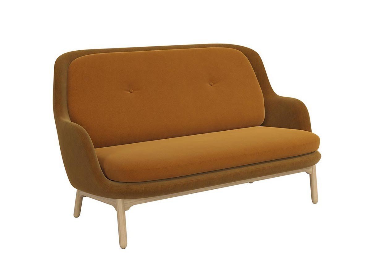 【フリッツ ハンセン/FRITZ HANSEN / GOODS】のFRI / フリ ソファ ウッドベース JH150 インテリア・キッズ・メンズ・レディースファッション・服の通販 founy(ファニー) 　ウッド　Wooden Design　クッション　Cushion, Throw Pillow　フレーム　Frame, Outline　モダン　Modern, Contemporary　リラックス　Relax, Relaxed Fit　ホーム・キャンプ・アウトドア・お取り寄せ　Home Living / Home & Lifestyle / Camping Gear / Outdoor Camping　家具・インテリア　Home Furniture & Interior. Stylish & Functional Living Spaces　その他 インテリア雑貨、家具　Home Decor & Furniture Extras　フレーム張地:リミックス 422 ゴールデンオークル(カテゴリー1)、クッション張地:ヴィダー 04|ID: prp329100004940872 ipo3291000000037080735