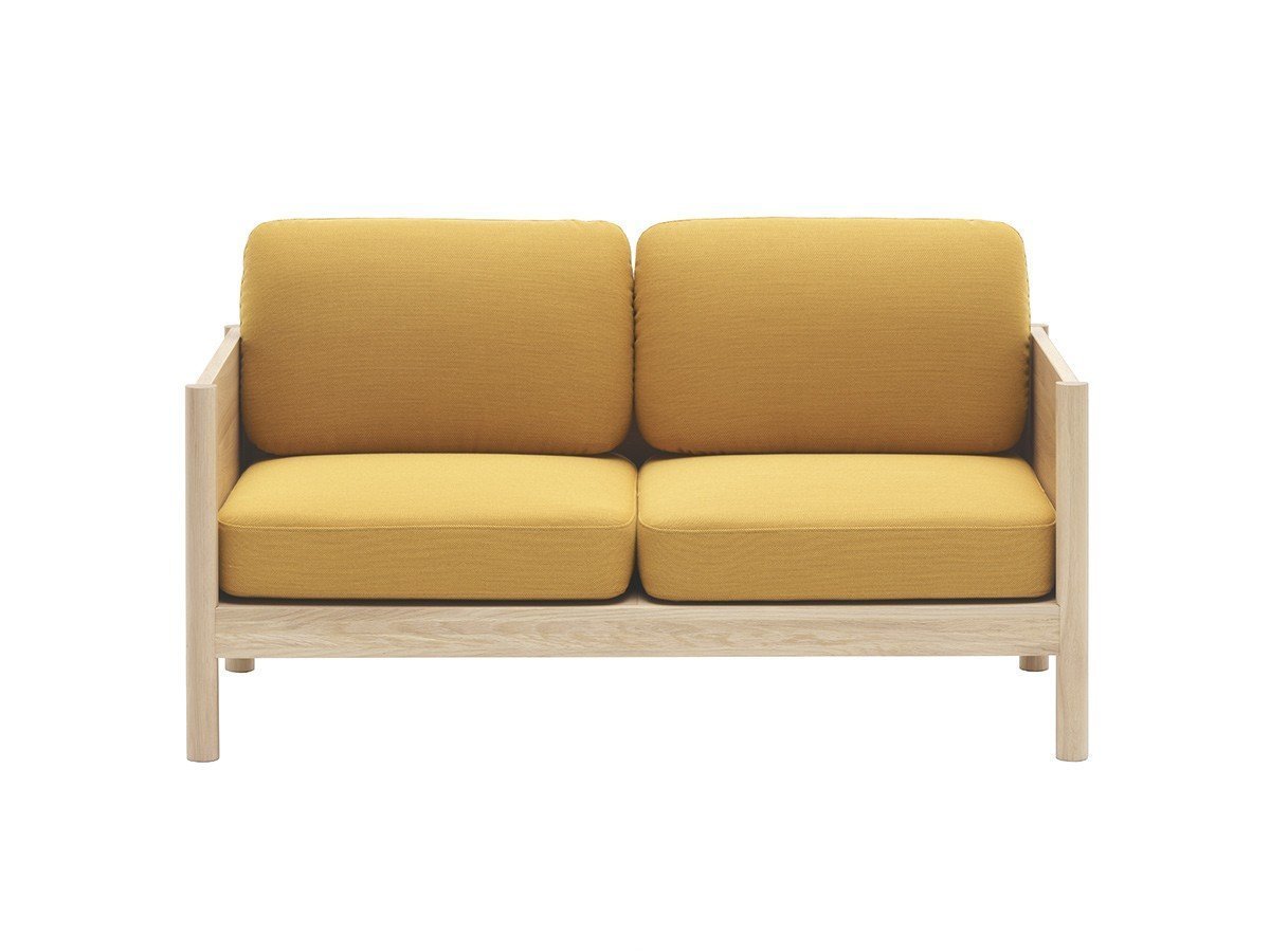 【カリモクニュースタンダード/KARIMOKU NEW STANDARD / GOODS】のCASTOR LOBBY SOFA 2-SEATER / キャストール ロビーソファー 2シーター インテリア・キッズ・メンズ・レディースファッション・服の通販 founy(ファニー) 　エレガント 上品　Elegant　クッション　Cushion, Throw Pillow　テーブル　Table, Dining Table　ファブリック　Fabric, Textile　フレーム　Frame, Outline　ホーム・キャンプ・アウトドア・お取り寄せ　Home Living / Home & Lifestyle / Camping Gear / Outdoor Camping　家具・インテリア　Home Furniture & Interior. Stylish & Functional Living Spaces　ソファー　Couches & Sofas　張地:B944 ダークイエロー(クヴァドラ・スティールカット トリオ 3)|ID: prp329100004940904 ipo3291000000037081200
