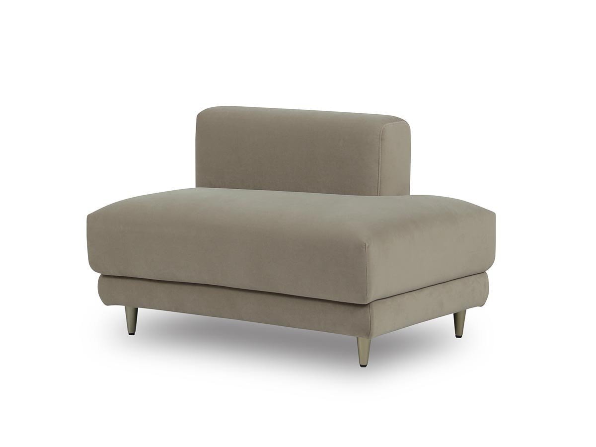 【インルーム/InRoom / GOODS】のGISELA SOFA 1.5P / ジセラ ソファ 1.5P インテリア・キッズ・メンズ・レディースファッション・服の通販 founy(ファニー) 　送料無料　Free Shipping　コンパクト　Compact, Small Size　シンプル　Simple, Minimal　フレーム　Frame, Outline　ベルベット　Velvet, Velvety　モダン　Modern, Contemporary　エレガント 上品　Elegant　ホーム・キャンプ・アウトドア・お取り寄せ　Home Living / Home & Lifestyle / Camping Gear / Outdoor Camping　家具・インテリア　Home Furniture & Interior. Stylish & Functional Living Spaces　ソファー　Couches & Sofas　背の位置:座って右側|ID: prp329100004940911 ipo3291000000037081306