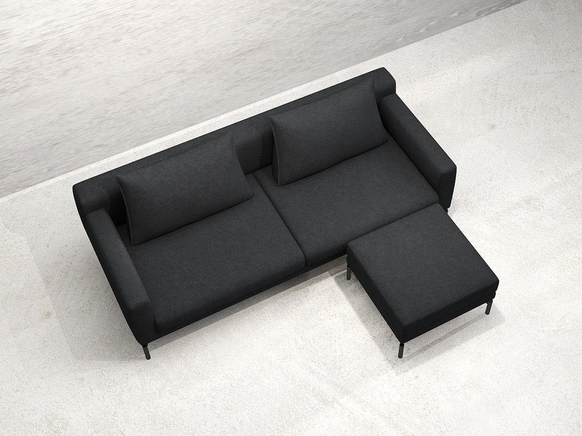 【フランネルソファ/FLANNEL SOFA / GOODS】のLENIS 3P SOFA / レニス 3人掛けソファ インテリア・キッズ・メンズ・レディースファッション・服の通販 founy(ファニー) 　クッション　Cushion, Throw Pillow　シンプル　Simple, Minimal　スタンダード　Standard, Basic　パイピング　Piping, Trim Design　フォルム　Silhouette, Form　ポケット　Pocket, Pocket Detail　モダン　Modern, Contemporary　リラックス　Relax, Relaxed Fit　ホーム・キャンプ・アウトドア・お取り寄せ　Home Living / Home & Lifestyle / Camping Gear / Outdoor Camping　家具・インテリア　Home Furniture & Interior. Stylish & Functional Living Spaces　ソファー　Couches & Sofas　「スツール」と組み合せたイメージ|ID: prp329100004940952 ipo3291000000037081779