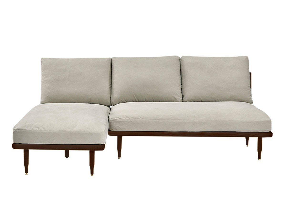 【エクリュクス/ecruxe / GOODS】のEPI 2P + COUCH SOFA / エピ 2Pソファ + カウチソファ(ウォールナット) インテリア・キッズ・メンズ・レディースファッション・服の通販 founy(ファニー) 　クッション　Cushion, Throw Pillow　コンパクト　Compact, Small Size　シリコン　Silicone, Silicone Material　台形　A-Line, Trapezoid Shape　フィット　Fit, Slim Fit　フェザー　Feather, Feather Detail　フォーム　Form　ペンシル　Pencil, Pencil Skirt　ラグジュアリー　Luxury, Elegant　送料無料　Free Shipping　ホーム・キャンプ・アウトドア・お取り寄せ　Home Living / Home & Lifestyle / Camping Gear / Outdoor Camping　家具・インテリア　Home Furniture & Interior. Stylish & Functional Living Spaces　ソファー　Couches & Sofas　カウチソファ・シェーズロング　Chaise Lounge Sofas　張地:キャンバストフィー|ID: prp329100004941018 ipo3291000000037082702