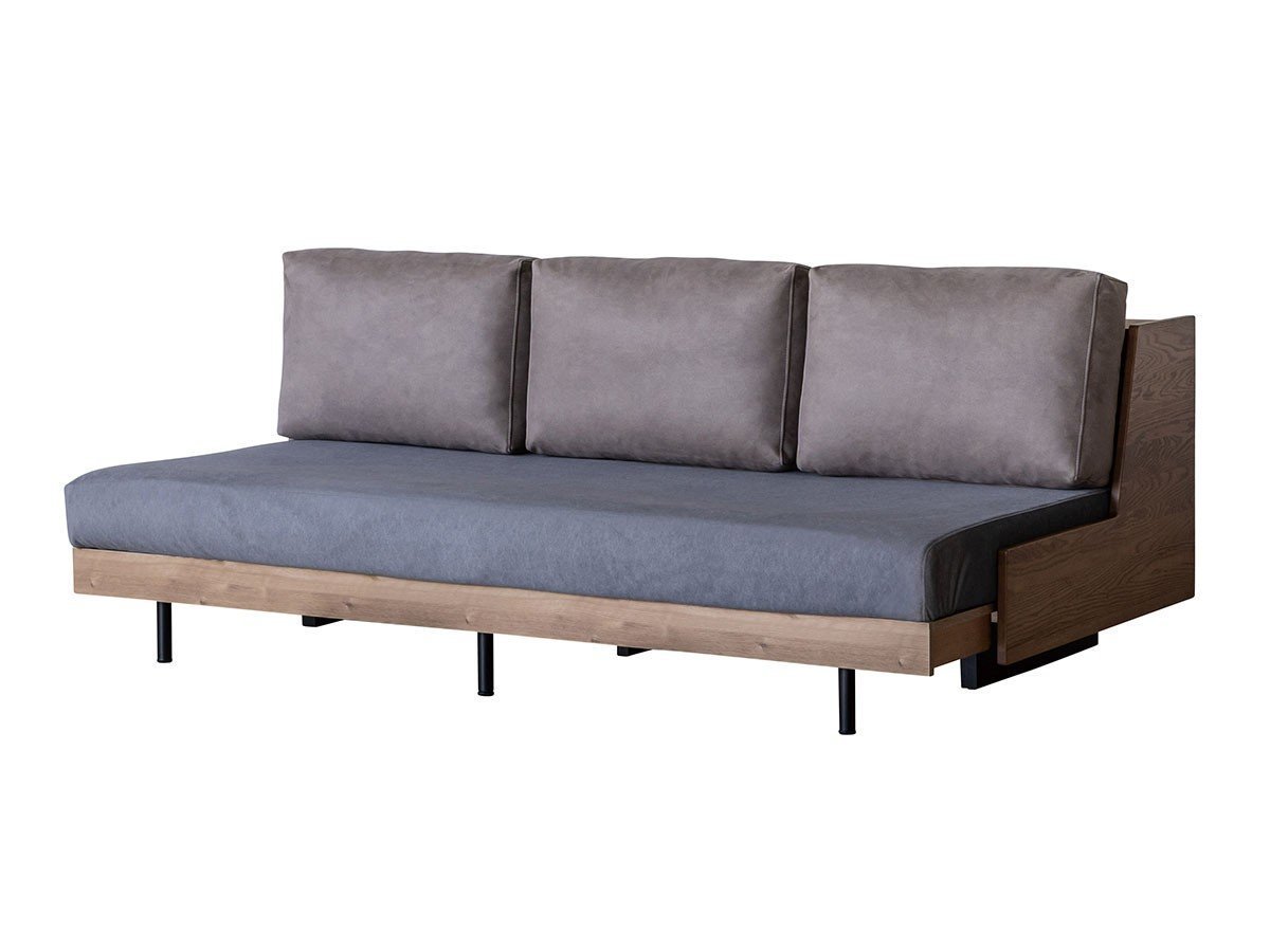 【イージーライフ/Easy Life / GOODS】のHUSKY SOFA BED / ハスキー ソファベッド スエード調 インテリア・キッズ・メンズ・レディースファッション・服の通販 founy(ファニー) 　クッション　Cushion, Throw Pillow　スマート　Smart, Elegant　フレーム　Frame, Outline　モダン　Modern, Contemporary　エレガント 上品　Elegant　ホーム・キャンプ・アウトドア・お取り寄せ　Home Living / Home & Lifestyle / Camping Gear / Outdoor Camping　家具・インテリア　Home Furniture & Interior. Stylish & Functional Living Spaces　ソファー　Couches & Sofas　専用座面カバー:スモーキーグレー追加|ID: prp329100004941020 ipo3291000000037082725