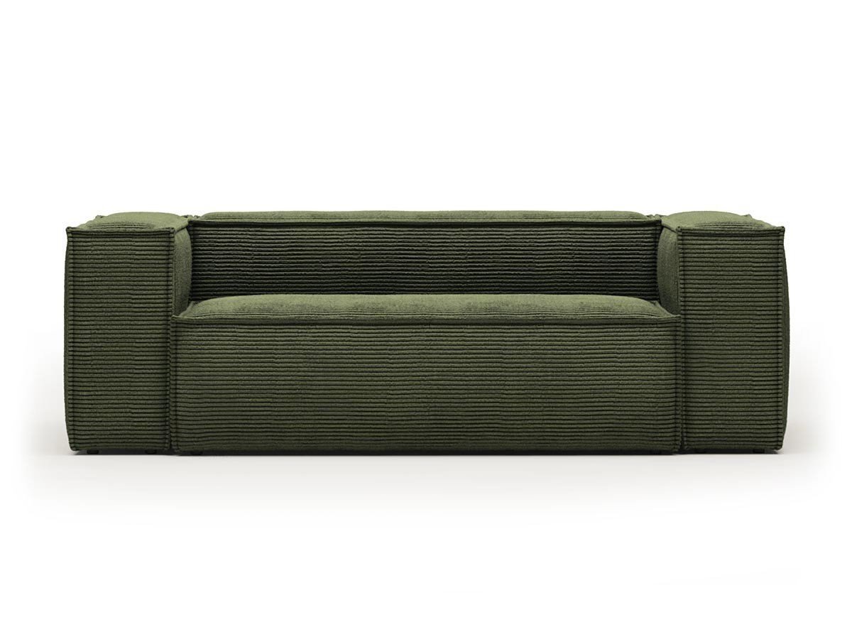 【ラフォーマ/LaForma / GOODS】のBLOK / ブロック ソファ 幅210cm(グリーン) インテリア・キッズ・メンズ・レディースファッション・服の通販 founy(ファニー) 　クッション　Cushion, Throw Pillow　コーデュロイ　Corduroy, Cord Fabric　シンプル　Simple, Minimal　フォルム　Silhouette, Form　ブロック　Block, Solid Block Pattern　モダン　Modern, Contemporary　リラックス　Relax, Relaxed Fit　ルーズ　Loose, Oversized　ホーム・キャンプ・アウトドア・お取り寄せ　Home Living / Home & Lifestyle / Camping Gear / Outdoor Camping　家具・インテリア　Home Furniture & Interior. Stylish & Functional Living Spaces　その他 インテリア雑貨、家具　Home Decor & Furniture Extras　-|ID: prp329100004941024 ipo3291000000037082804