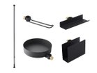 【ドロー ア ライン/DRAW A LINE / GOODS】のBook & Green Set / ブック アンド グリーン セット 本商品はこちらのパーツがセットになっています(ブラック)セット内容:テンションロッド|ID: prp329100004941061 ipo3291000000037083280