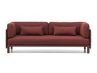 【ヴィトラ/Vitra / GOODS】のAnagram Sofa / アナグラム ソファ 張地:チェント 12 ダークレッドメランジュ(ファブリック F120)、ベース60 ダークボルドー、|ID: prp329100004941094 ipo3291000000037083680