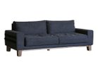 【クラッシュゲート/CRASH GATE / GOODS】のBARRETT SOFA / バレット 3人掛けソファ 張地:キャンバスダークグレー、ヘッドレストの付属:不要、アームテーブルの付属:不要|ID: prp329100004941095 ipo3291000000037083711