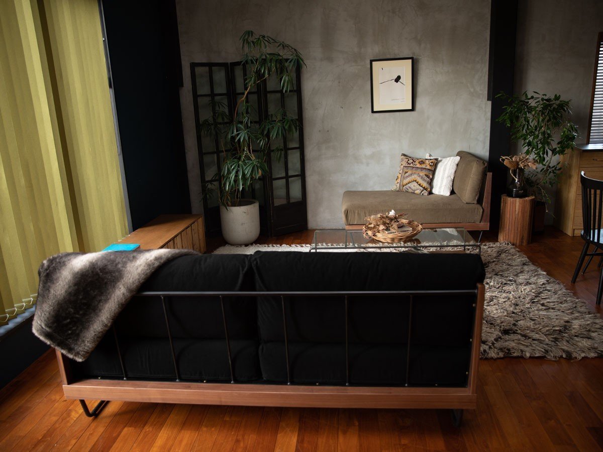 【アデペシュ/a.depeche / GOODS】のwelme 2seat sofa / ウェルメ 2シート ソファ インテリア・キッズ・メンズ・レディースファッション・服の通販 founy(ファニー) 　シンプル　Simple, Minimal　ワーク　Workwear, Utility Style　ホーム・キャンプ・アウトドア・お取り寄せ　Home Living / Home & Lifestyle / Camping Gear / Outdoor Camping　家具・インテリア　Home Furniture & Interior. Stylish & Functional Living Spaces　ソファー　Couches & Sofas　参考イメージ(張地:ブラック)|ID: prp329100004941097 ipo3291000000037083773