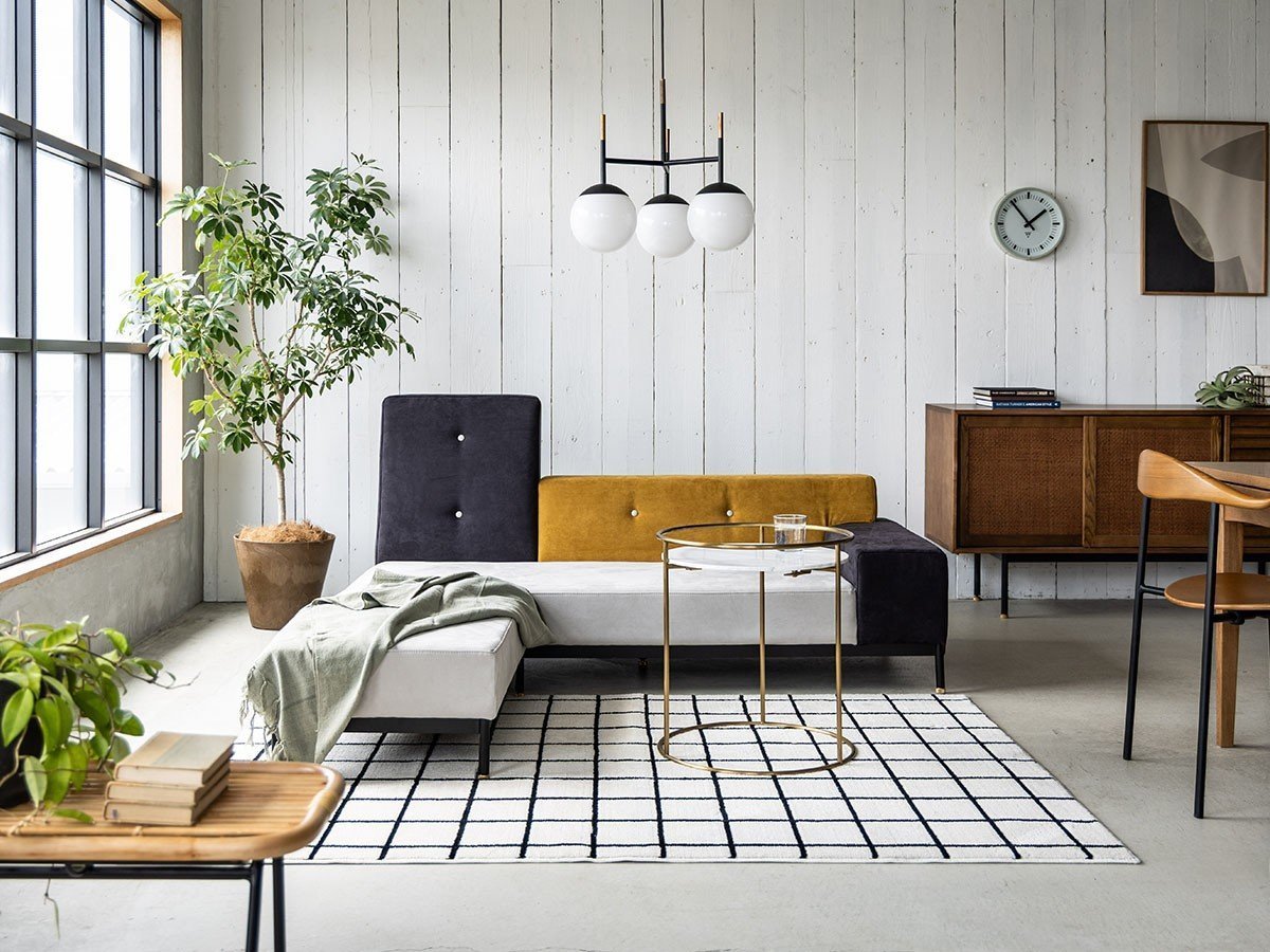 【クラッシュゲート/CRASH GATE / GOODS】のTET SOFA / テット ソファ(カラフル) インテリア・キッズ・メンズ・レディースファッション・服の通販 founy(ファニー) 　アシンメトリー　Asymmetrical Style　カラフル　Colorful Design　クッション　Cushion, Throw Pillow　フォルム　Silhouette, Form　モダン　Modern, Contemporary　エレガント 上品　Elegant　ホーム・キャンプ・アウトドア・お取り寄せ　Home Living / Home & Lifestyle / Camping Gear / Outdoor Camping　家具・インテリア　Home Furniture & Interior. Stylish & Functional Living Spaces　ソファー　Couches & Sofas　同シリーズの「オットマン」と組み合せたイメージ|ID: prp329100004941099 ipo3291000000037083793