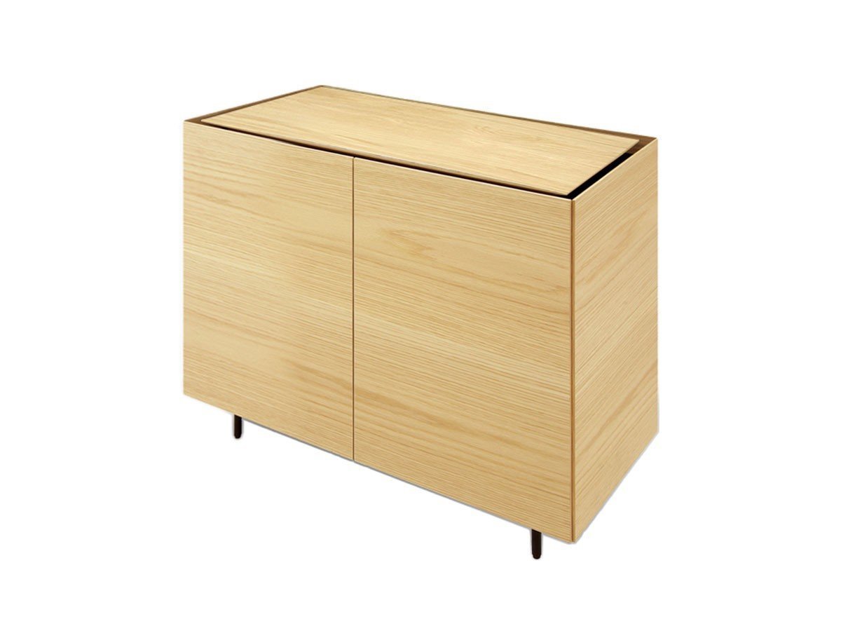 【シキ/SHIKI / GOODS】のFLOAT SIDE BOARD / フロート サイドボード 幅80cm 突板天板 インテリア・キッズ・メンズ・レディースファッション・服の通販 founy(ファニー) 　モダン　Modern, Contemporary　ホーム・キャンプ・アウトドア・お取り寄せ　Home Living / Home & Lifestyle / Camping Gear / Outdoor Camping　家具・インテリア　Home Furniture & Interior. Stylish & Functional Living Spaces　収納家具・キャビネット　Storage Furniture　サイドボード・リビング収納　Cabinet / Storage Cabinet　ウッド:オーク|ID: prp329100004941129 ipo3291000000037084039