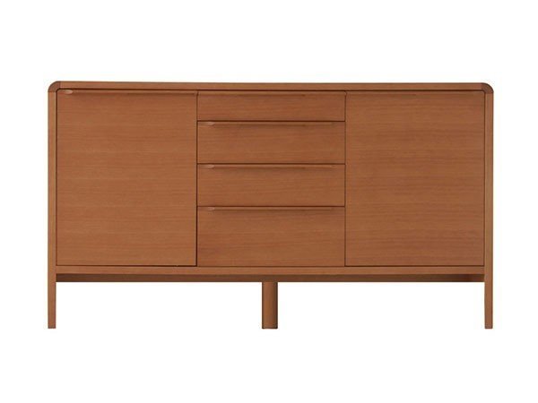 【日進木工/NISSHIN MOKKOU / GOODS】のGROW Sideboard / グロウ サイドボード 板扉 幅150cm インテリア・キッズ・メンズ・レディースファッション・服の通販 founy(ファニー) 　ステーショナリー　Stationery, Office Supplies　フォルム　Silhouette, Form　エレガント 上品　Elegant　ホーム・キャンプ・アウトドア・お取り寄せ　Home Living / Home & Lifestyle / Camping Gear / Outdoor Camping　家具・インテリア　Home Furniture & Interior. Stylish & Functional Living Spaces　収納家具・キャビネット　Storage Furniture　サイドボード・リビング収納　Cabinet / Storage Cabinet　ウッド:オーク TER(ウレタン塗装)|ID: prp329100004941179 ipo3291000000037084427