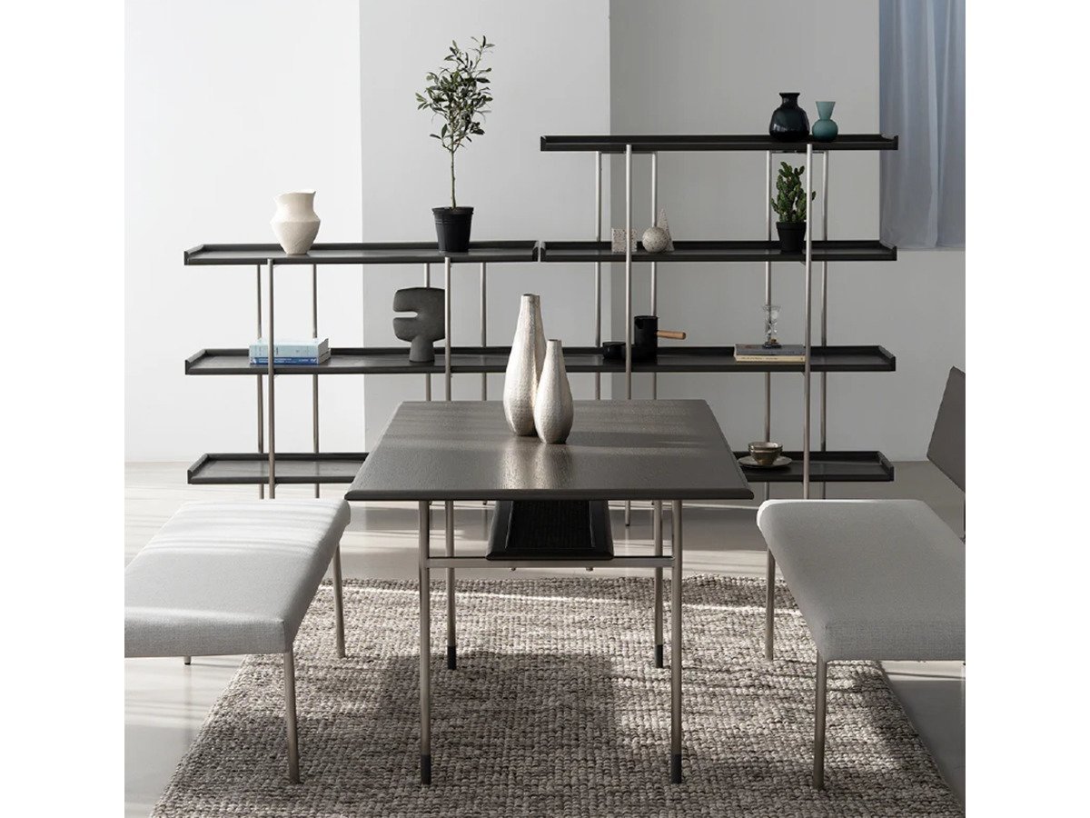 【ノーウェアライクホーム/NOWHERE LIKE HOME / GOODS】のKYST Shelf / キスト シェルフ M インテリア・キッズ・メンズ・レディースファッション・服の通販 founy(ファニー) 　シンプル　Simple, Minimal　ホーム・キャンプ・アウトドア・お取り寄せ　Home Living / Home & Lifestyle / Camping Gear / Outdoor Camping　家具・インテリア　Home Furniture & Interior. Stylish & Functional Living Spaces　収納家具・キャビネット　Storage Furniture　シェルフ・オープンラック・収納棚　Open Shelf Rack　左:サイズ違いの「Sサイズ」、右:本商品|ID: prp329100004941222 ipo3291000000037084734