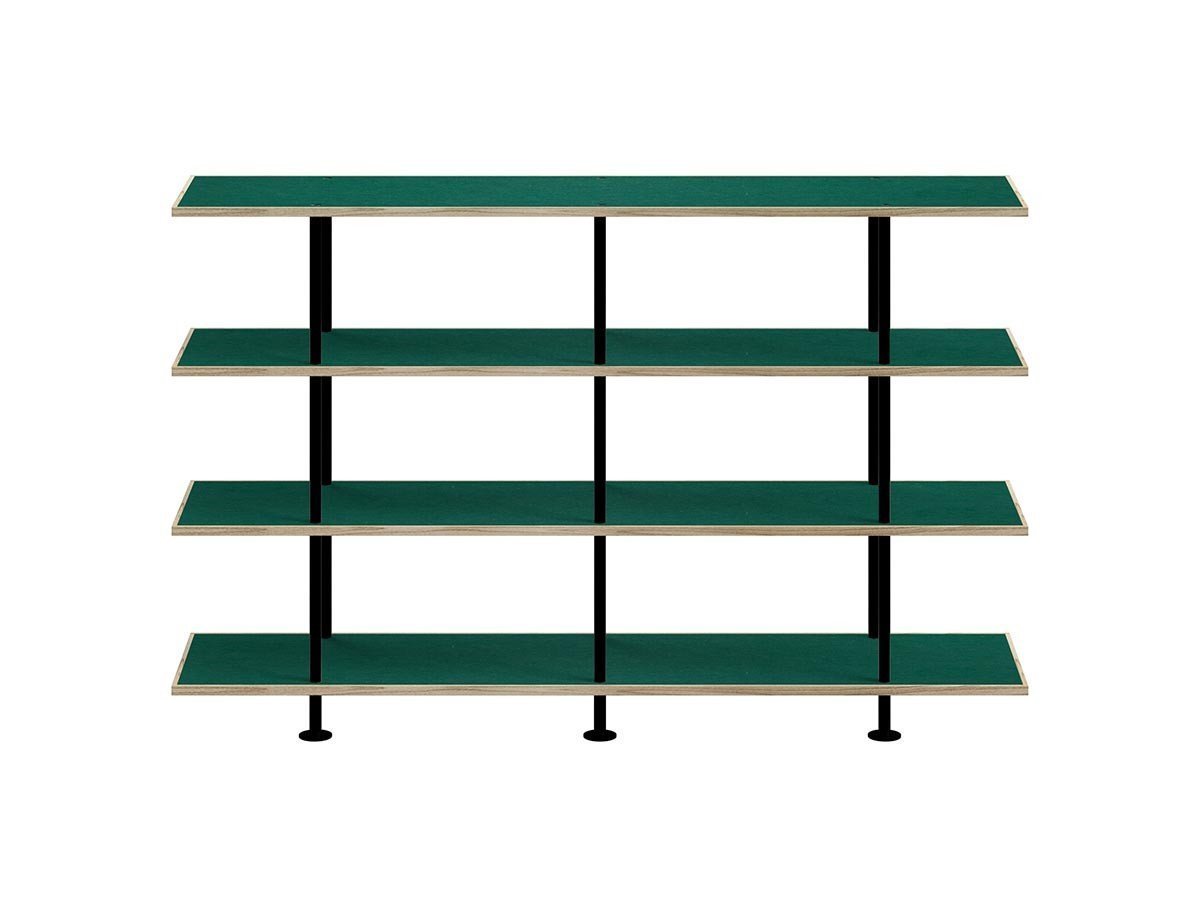 【キット/KIT / GOODS】のShelf / シェルフ SLF-03 4段 インテリア・キッズ・メンズ・レディースファッション・服の通販 founy(ファニー) 　シンプル　Simple, Minimal　フレーム　Frame, Outline　モダン　Modern, Contemporary　送料無料　Free Shipping　ホーム・キャンプ・アウトドア・お取り寄せ　Home Living / Home & Lifestyle / Camping Gear / Outdoor Camping　家具・インテリア　Home Furniture & Interior. Stylish & Functional Living Spaces　収納家具・キャビネット　Storage Furniture　シェルフ・オープンラック・収納棚　Open Shelf Rack　天板グリーン、フレームブラック|ID: prp329100004941234 ipo3291000000037084812