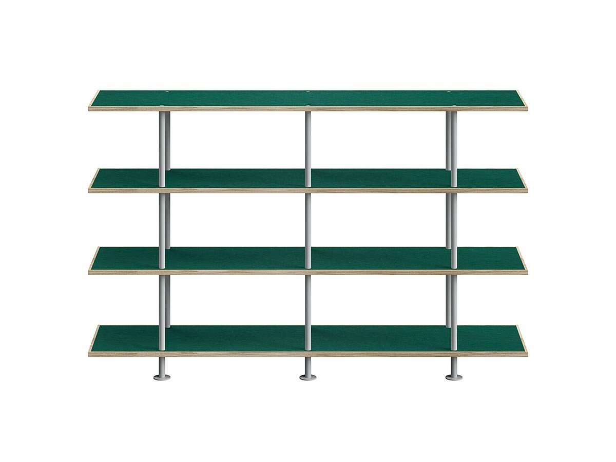 【キット/KIT / GOODS】のShelf / シェルフ SLF-03 4段 インテリア・キッズ・メンズ・レディースファッション・服の通販 founy(ファニー) 　シンプル　Simple, Minimal　フレーム　Frame, Outline　モダン　Modern, Contemporary　送料無料　Free Shipping　ホーム・キャンプ・アウトドア・お取り寄せ　Home Living / Home & Lifestyle / Camping Gear / Outdoor Camping　家具・インテリア　Home Furniture & Interior. Stylish & Functional Living Spaces　収納家具・キャビネット　Storage Furniture　シェルフ・オープンラック・収納棚　Open Shelf Rack　天板グリーン、フレームライトグレー|ID: prp329100004941234 ipo3291000000037084813