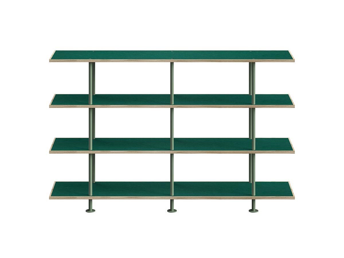 【キット/KIT / GOODS】のShelf / シェルフ SLF-03 4段 インテリア・キッズ・メンズ・レディースファッション・服の通販 founy(ファニー) 　シンプル　Simple, Minimal　フレーム　Frame, Outline　モダン　Modern, Contemporary　送料無料　Free Shipping　ホーム・キャンプ・アウトドア・お取り寄せ　Home Living / Home & Lifestyle / Camping Gear / Outdoor Camping　家具・インテリア　Home Furniture & Interior. Stylish & Functional Living Spaces　収納家具・キャビネット　Storage Furniture　シェルフ・オープンラック・収納棚　Open Shelf Rack　天板グリーン、フレームインダストリアルグリーン|ID: prp329100004941234 ipo3291000000037084814