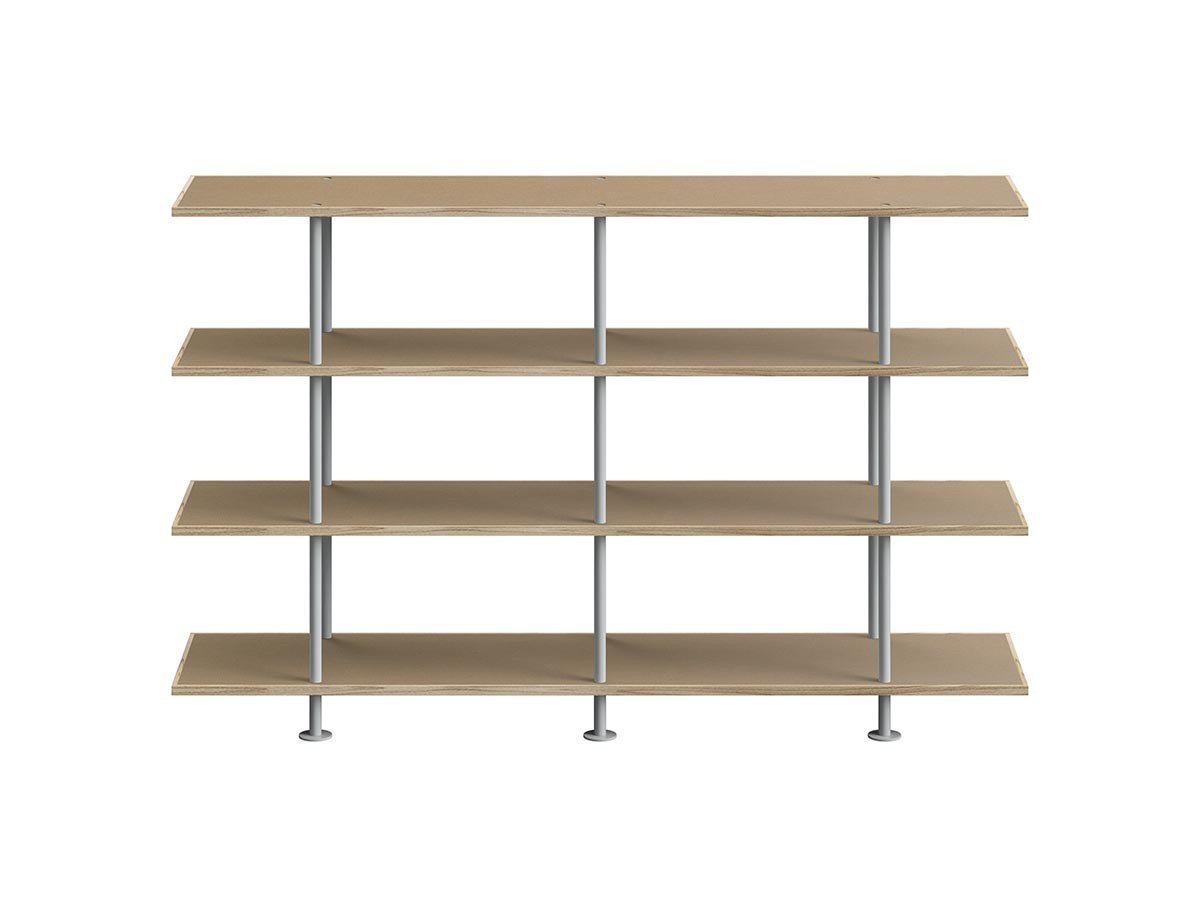 【キット/KIT / GOODS】のShelf / シェルフ SLF-03 4段 インテリア・キッズ・メンズ・レディースファッション・服の通販 founy(ファニー) 　シンプル　Simple, Minimal　フレーム　Frame, Outline　モダン　Modern, Contemporary　送料無料　Free Shipping　ホーム・キャンプ・アウトドア・お取り寄せ　Home Living / Home & Lifestyle / Camping Gear / Outdoor Camping　家具・インテリア　Home Furniture & Interior. Stylish & Functional Living Spaces　収納家具・キャビネット　Storage Furniture　シェルフ・オープンラック・収納棚　Open Shelf Rack　天板ナチュラル、フレームライトグレー|ID: prp329100004941234 ipo3291000000037084816